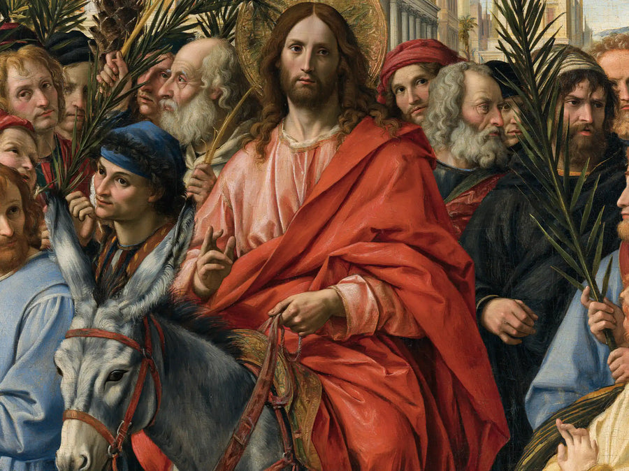 Jesus Enters Jerusalem – Florentine Renaissance · Landscape no. 6