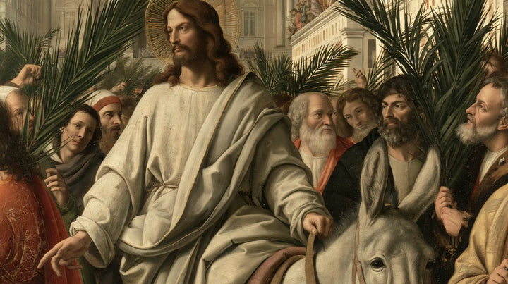 Jesus Enters Jerusalem – Florentine Renaissance · Landscape no. 15