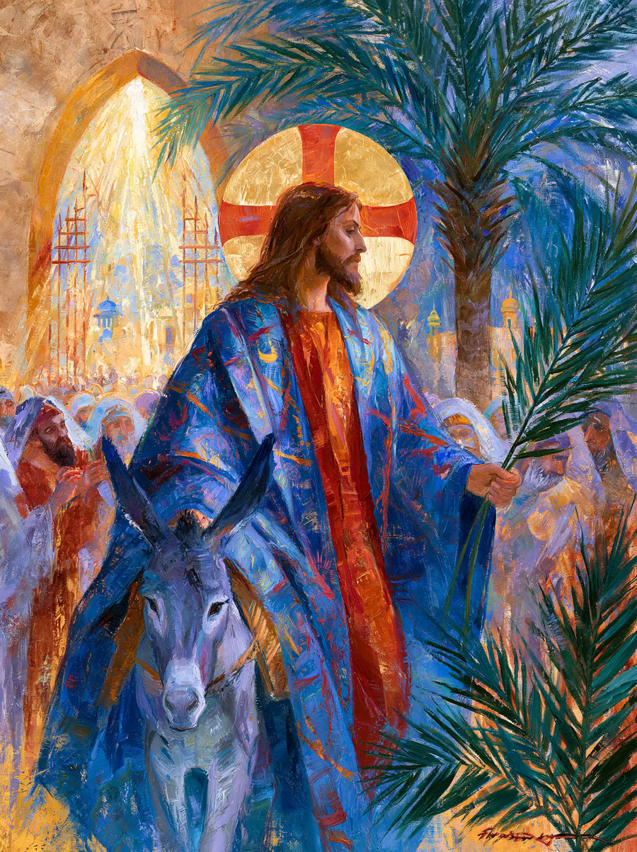 Jesus Enters Jerusalem – Symbolist · Portrait no. 8