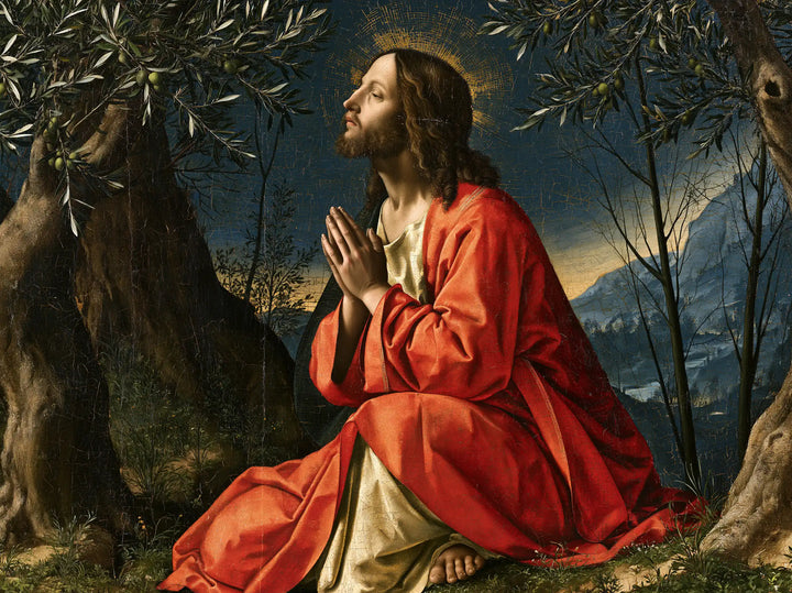 Jesus in Gethsemane - Florentine Renaissance · Landscape n° 2