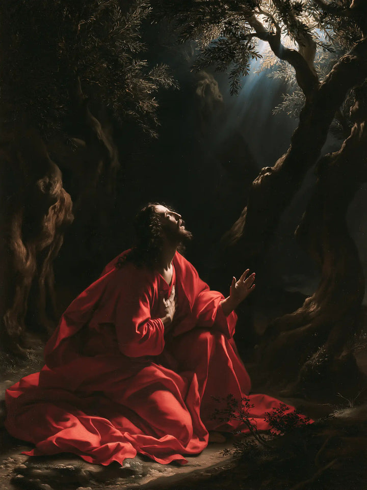 Jesus in Gethsemane - Theatrical Baroque · Portrait n° 16