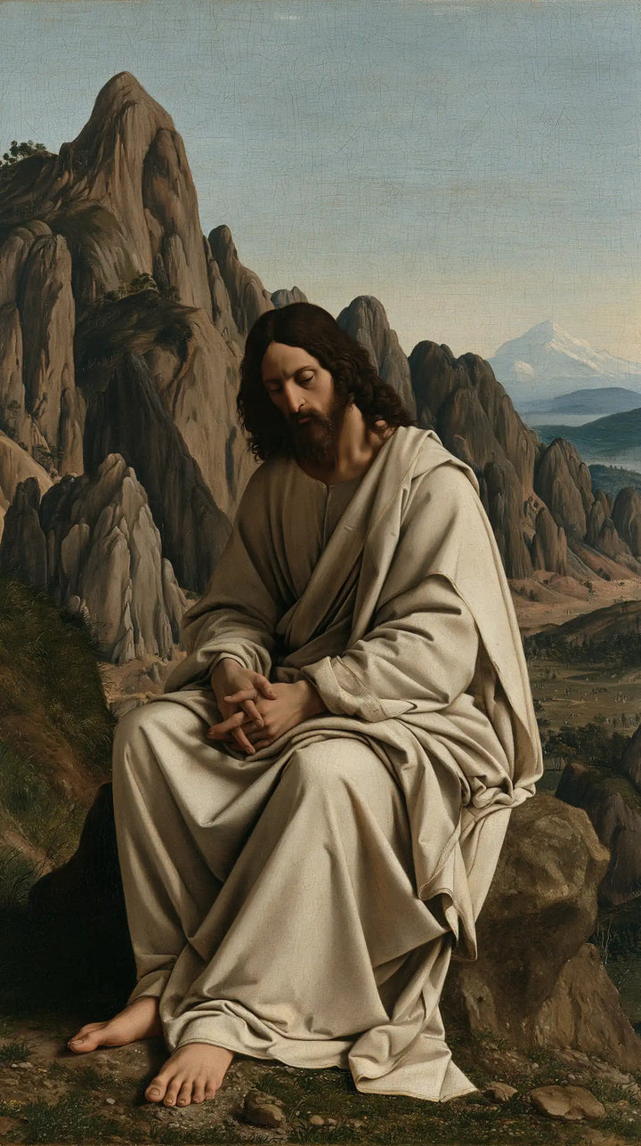 Jesus in the Desert - Florentine Renaissance · Portrait n° 25
