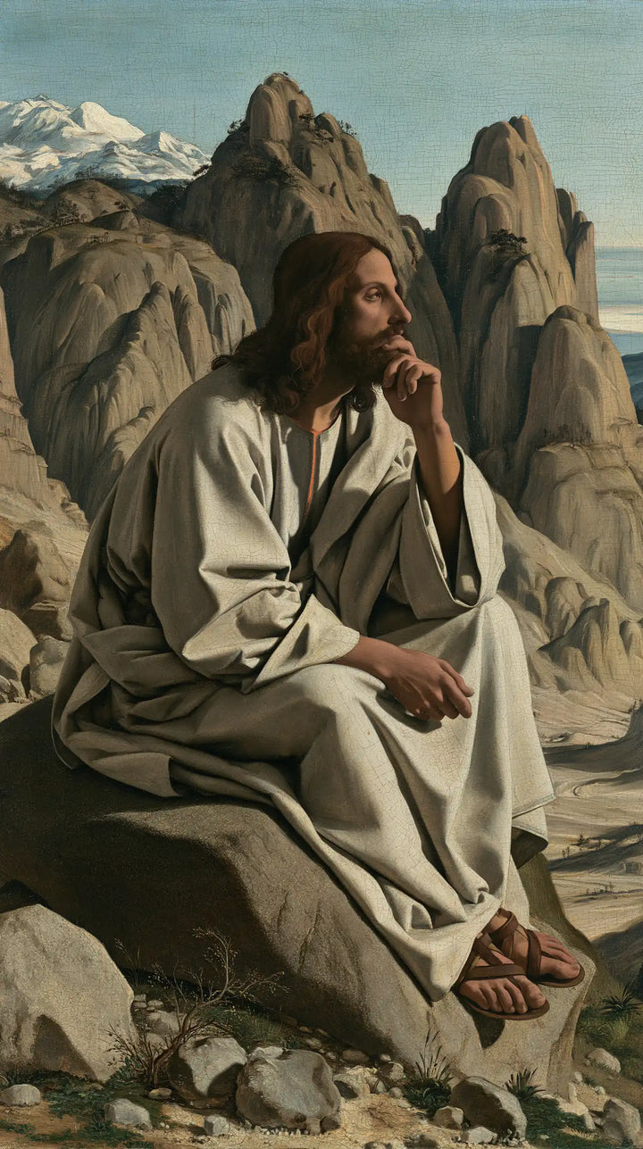 Jesus in the Desert - Florentine Renaissance · Portrait n° 26