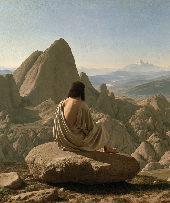 Jesus in the Desert - Florentine Renaissance · Portrait n° 43