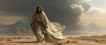 Jesus in the Desert - The Inner Struggle · Landscape n° 24