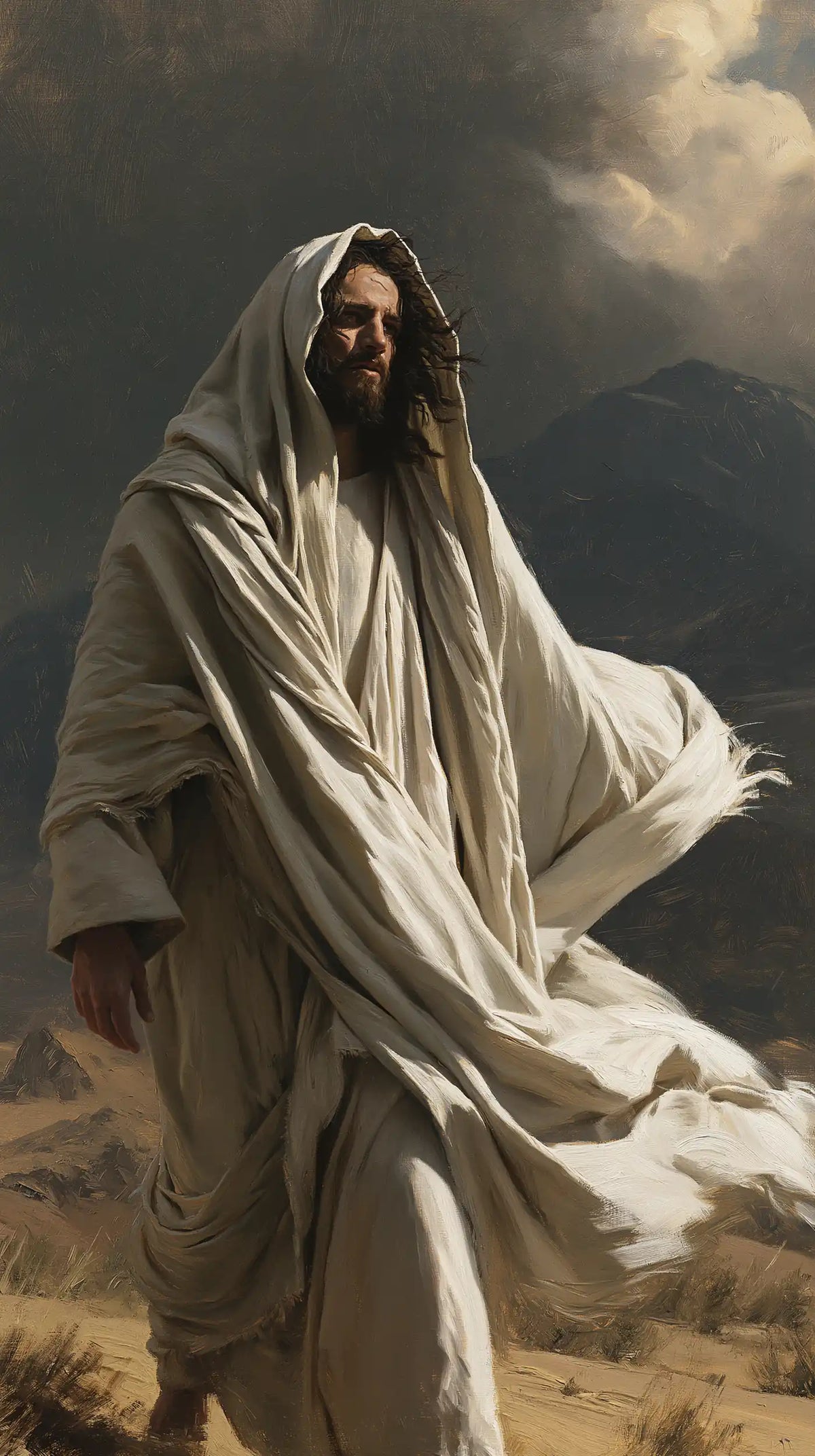 Jesus in the Desert - The Inner Struggle · Portrait n° 11