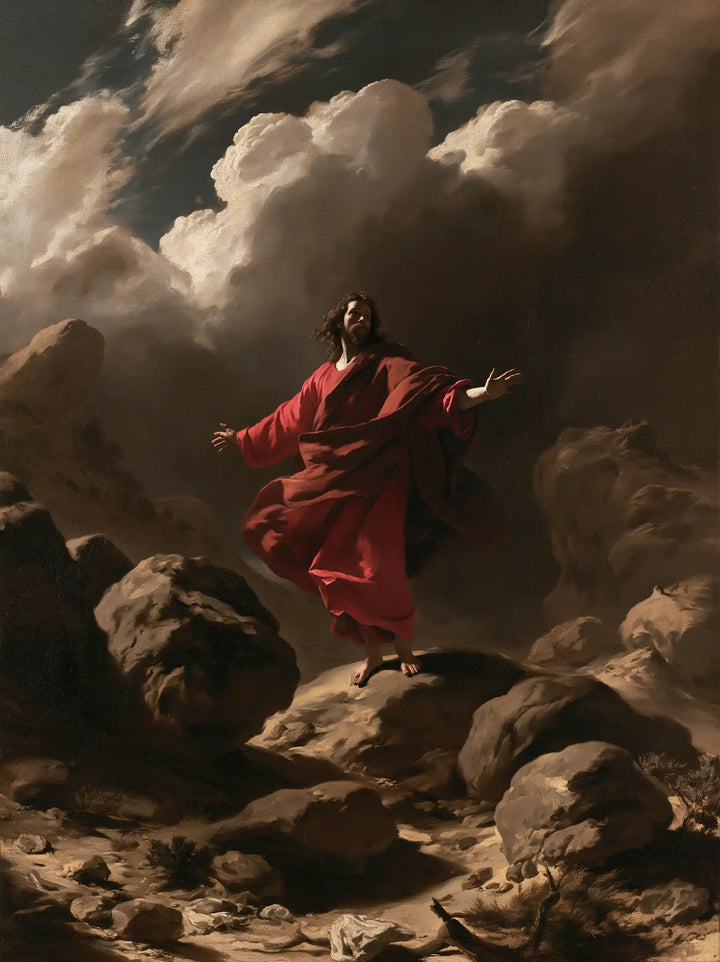 Jesus in the Desert - Theatrical Baroque · Portrait n° 36
