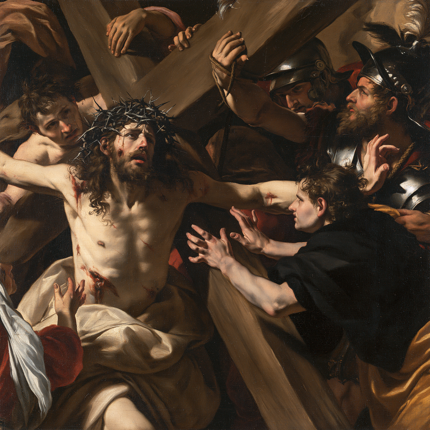 Le Chemin de croix — Baroque théâtral · Carré n° 1 — aperçu de la finition sélectionnée
