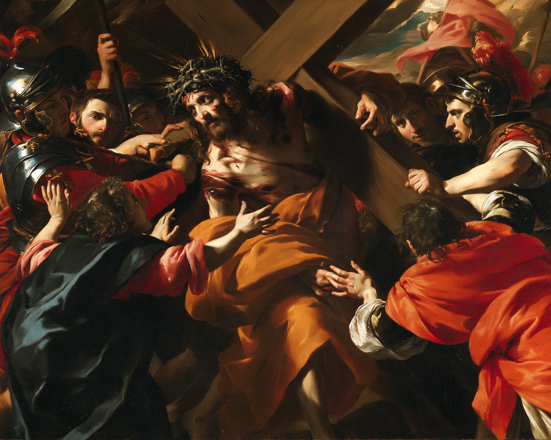Le Chemin de croix — Baroque théâtral · Paysage n° 1 — aperçu de la finition sélectionnée