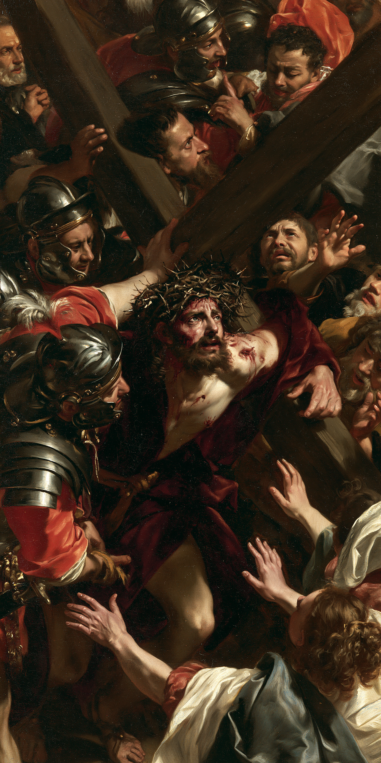 Le Chemin de croix — Baroque théâtral · Portrait n° 1 — aperçu de la finition sélectionnée