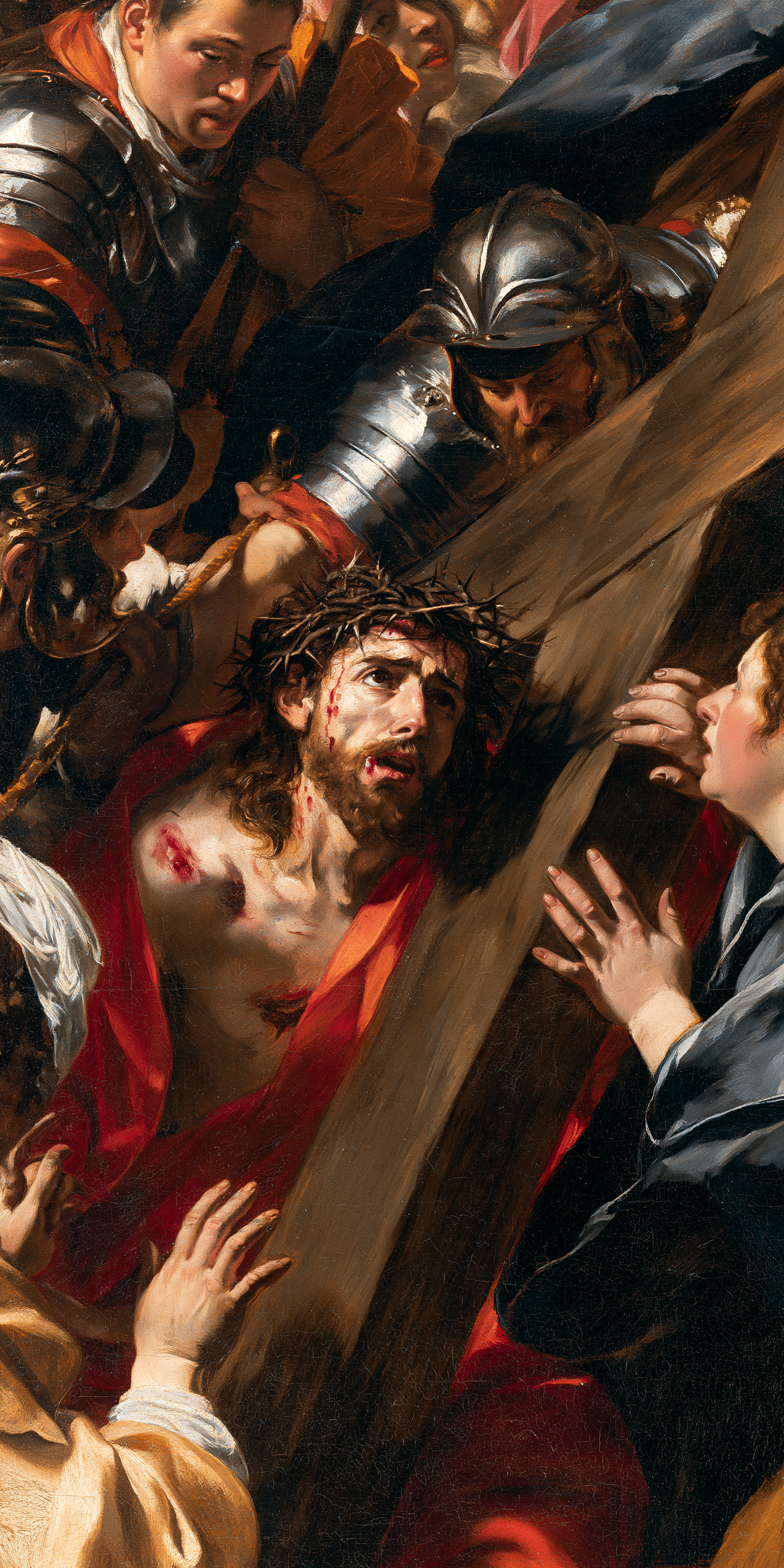 Le Chemin de croix — Baroque théâtral · Portrait n° 2 — aperçu de la finition sélectionnée
