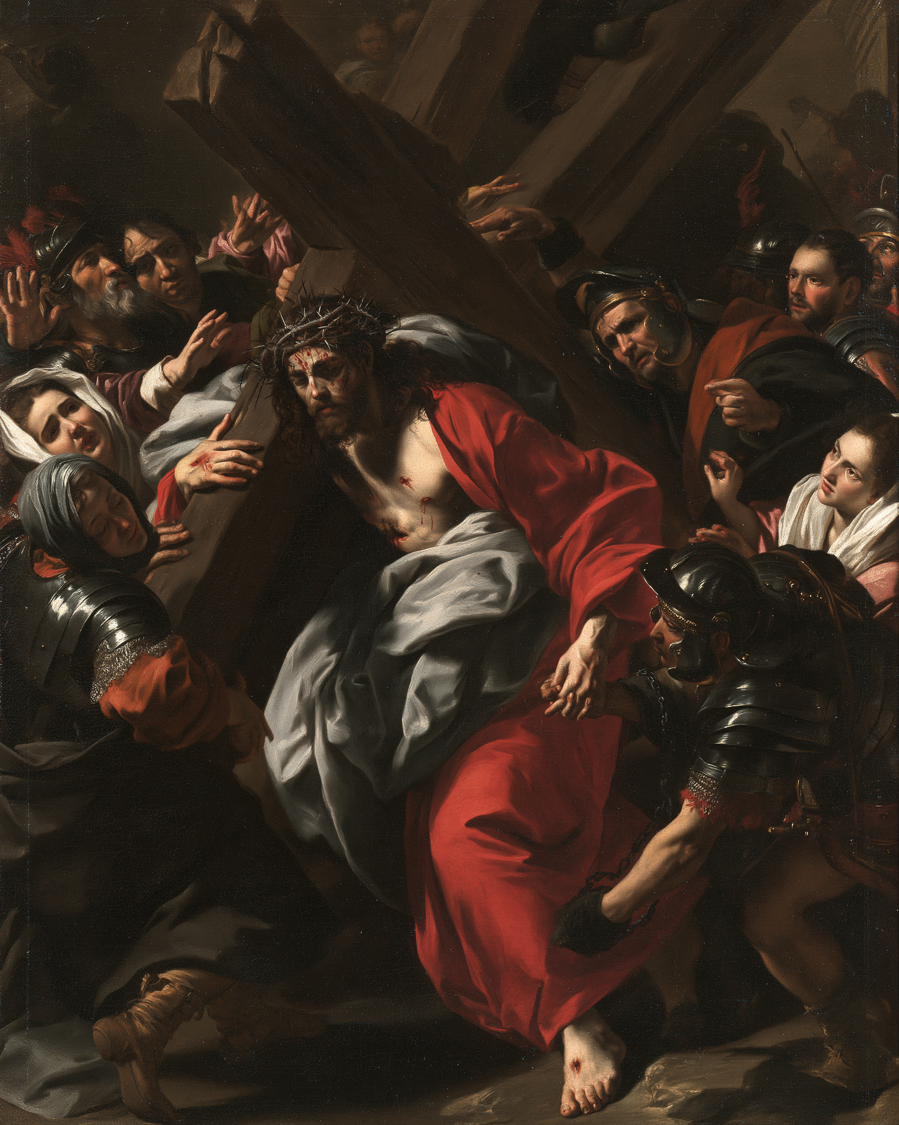 Le Chemin de croix — Baroque théâtral · Portrait n° 18 — aperçu de la finition sélectionnée