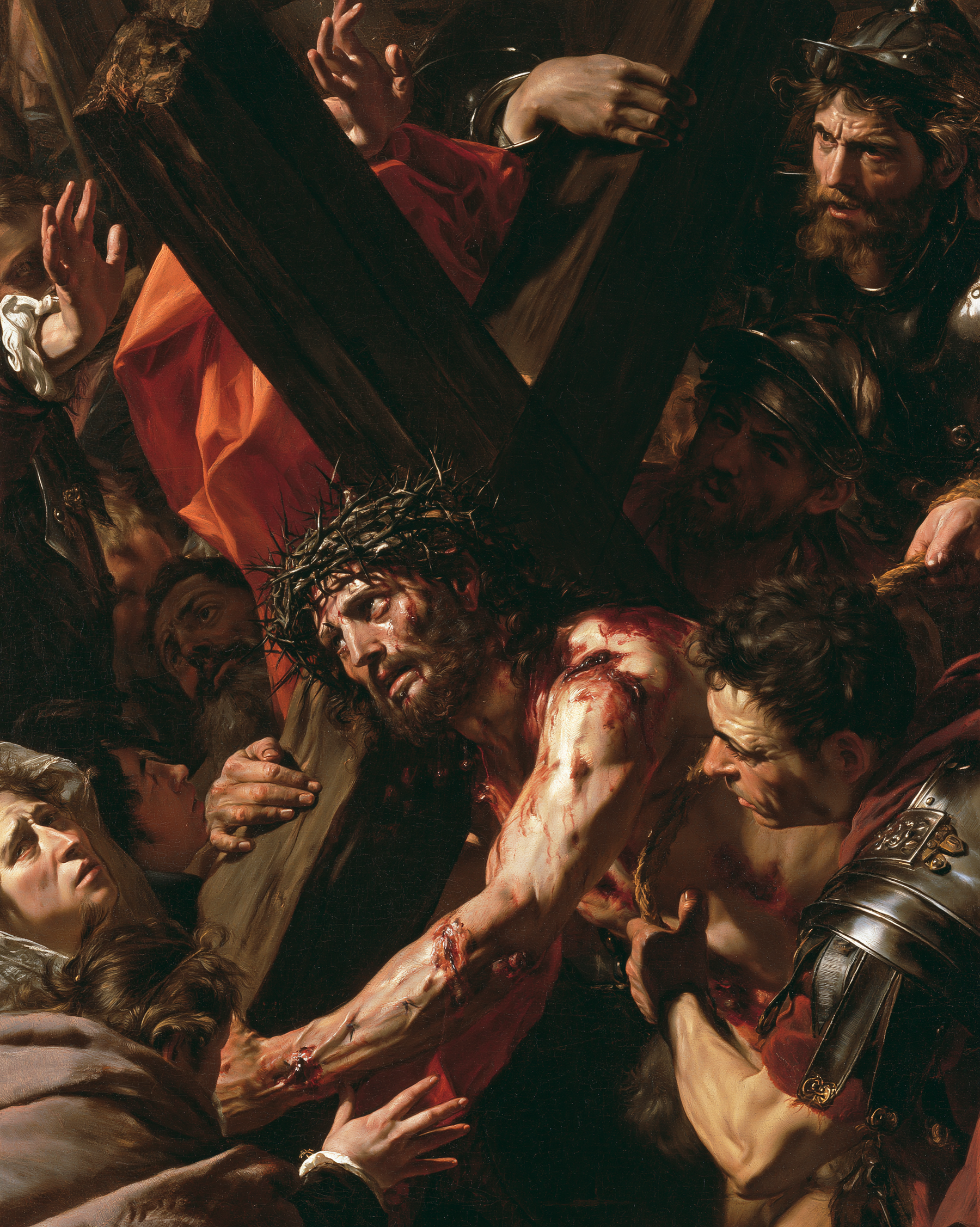 Le Chemin de croix — Baroque théâtral · Portrait n° 19 — aperçu de la finition sélectionnée