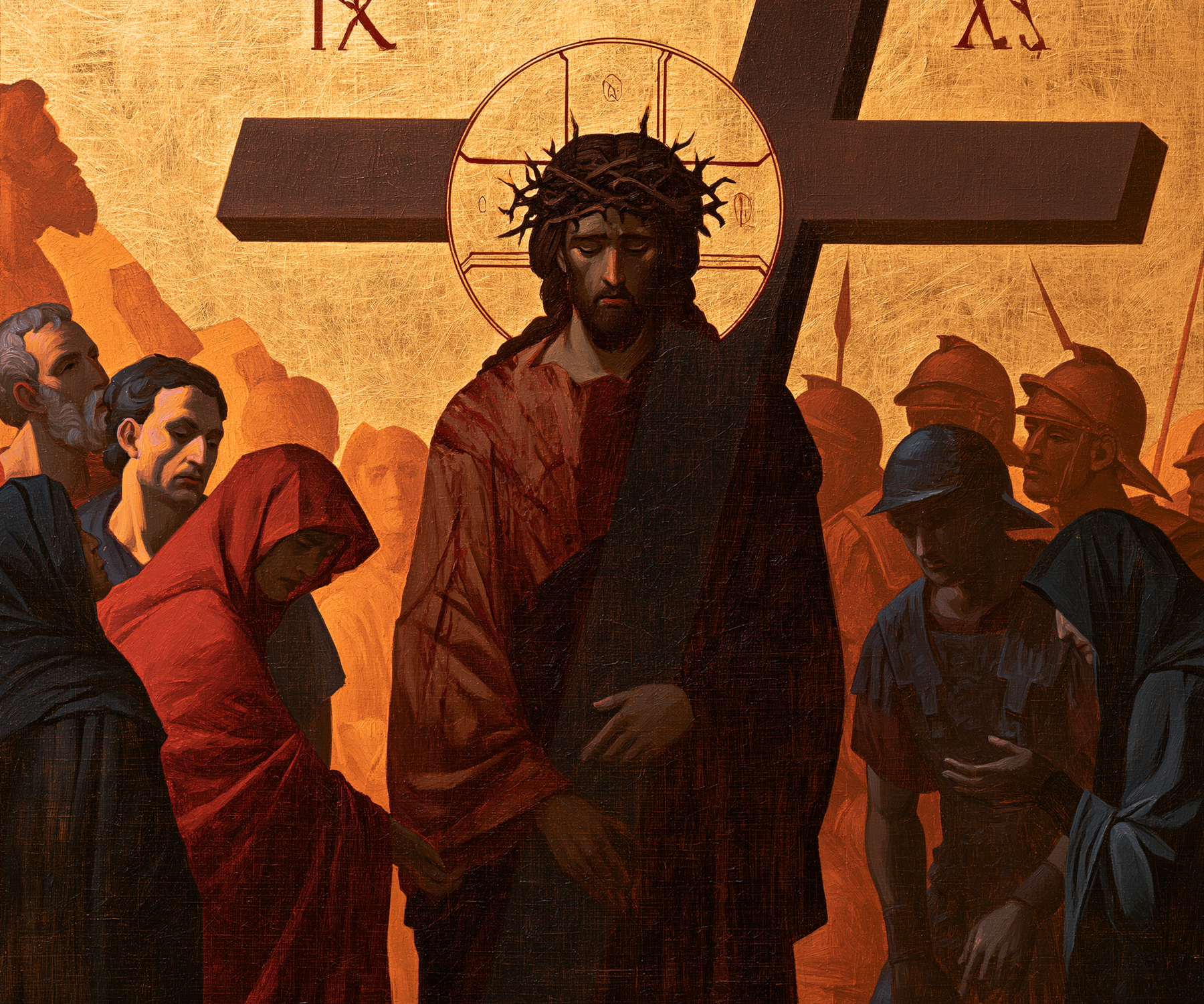 Le Chemin de croix — Byzantin contemporain · Paysage n° 2 — aperçu de la finition sélectionnée