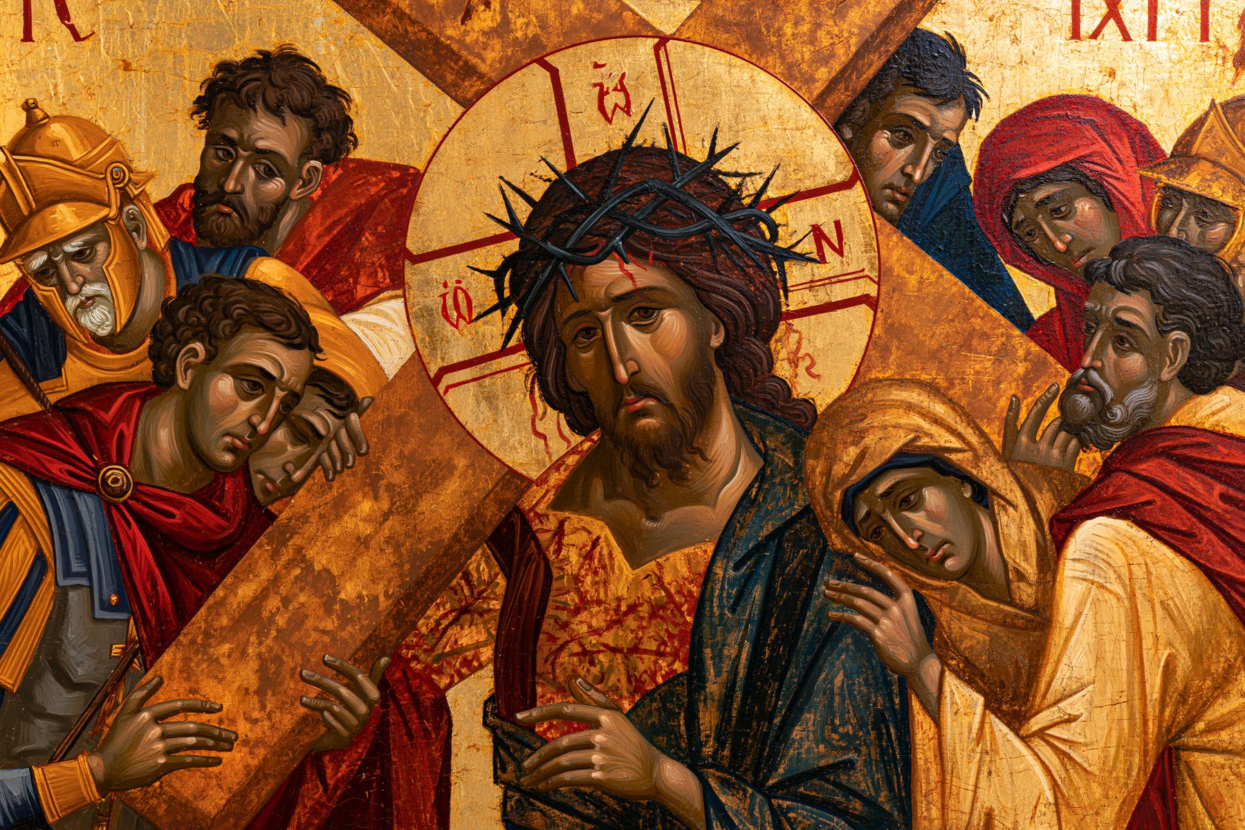 Le Chemin de croix — Byzantin contemporain · Paysage n° 6 — aperçu de la finition sélectionnée