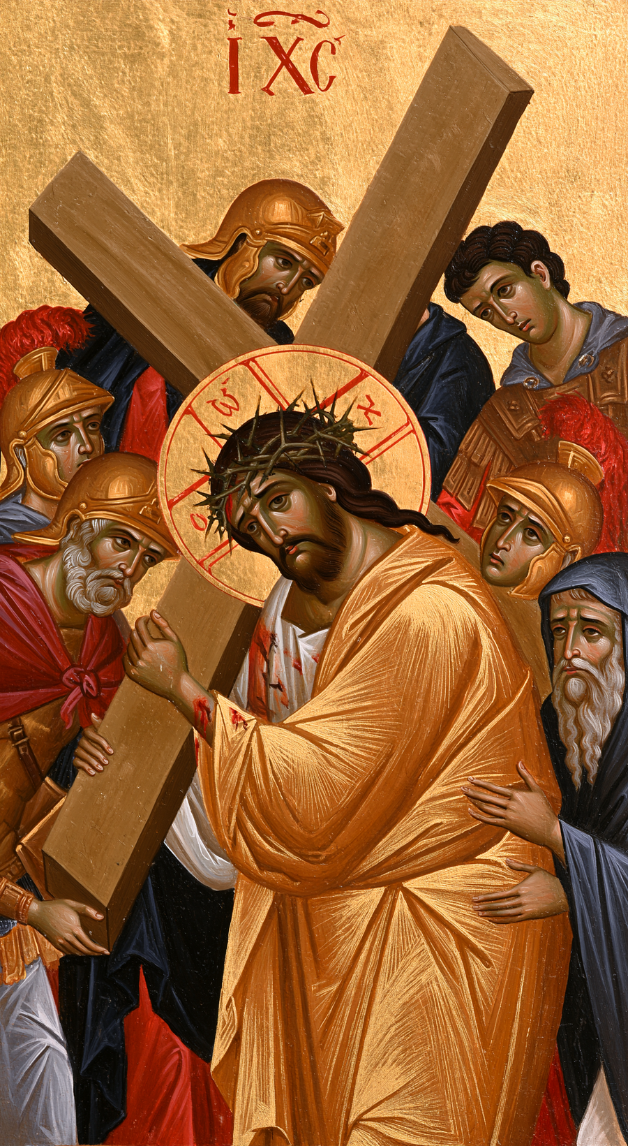 Le Chemin de croix — Byzantin contemporain · Portrait n° 1