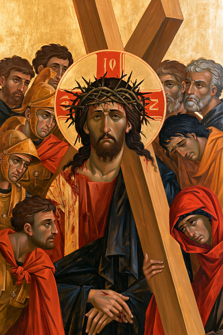 Le Chemin de croix — Byzantin contemporain · Portrait n° 2