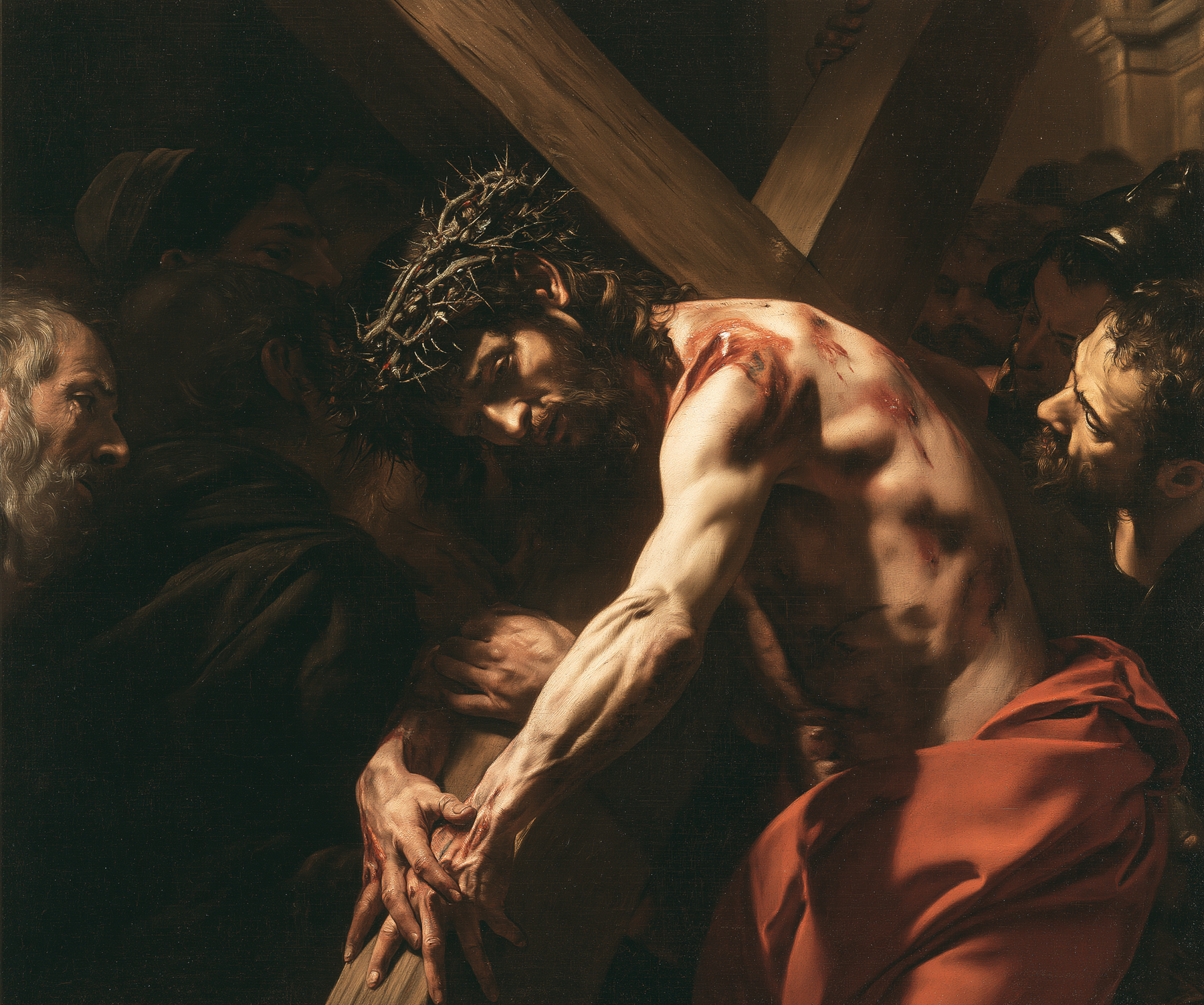 Le Chemin de croix — Caravage - ténébrisme · Paysage n° 1 — aperçu de la finition sélectionnée