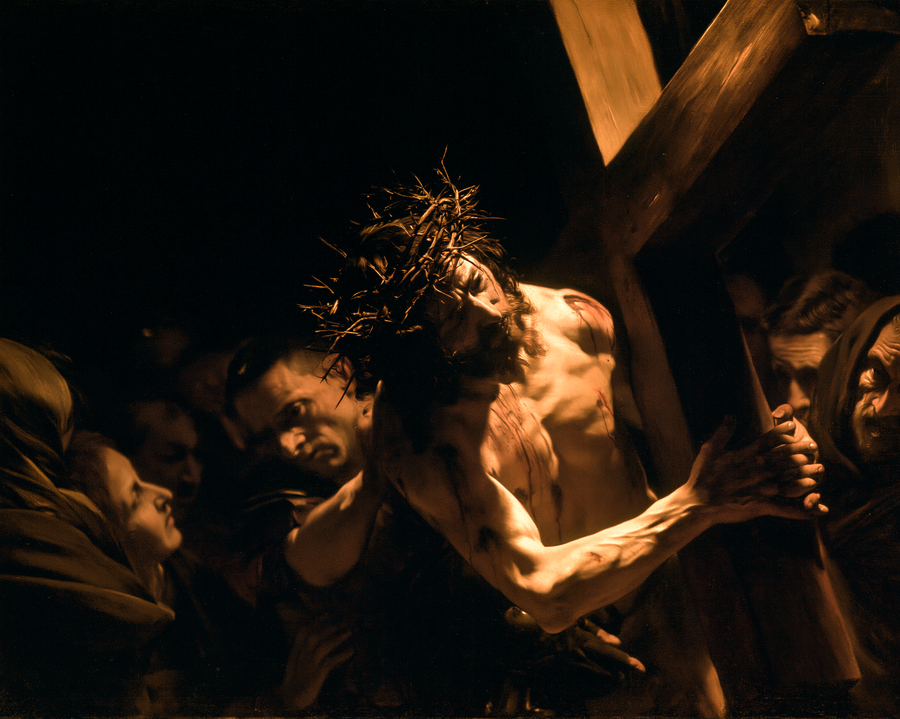 Le Chemin de croix — Caravage - ténébrisme · Paysage n° 3
