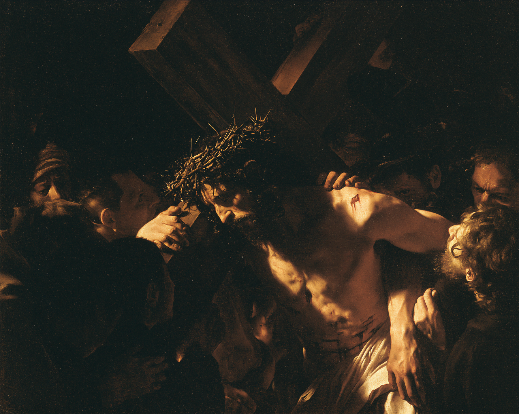 Le Chemin de croix — Caravage - ténébrisme · Paysage n° 4 — aperçu de la finition sélectionnée