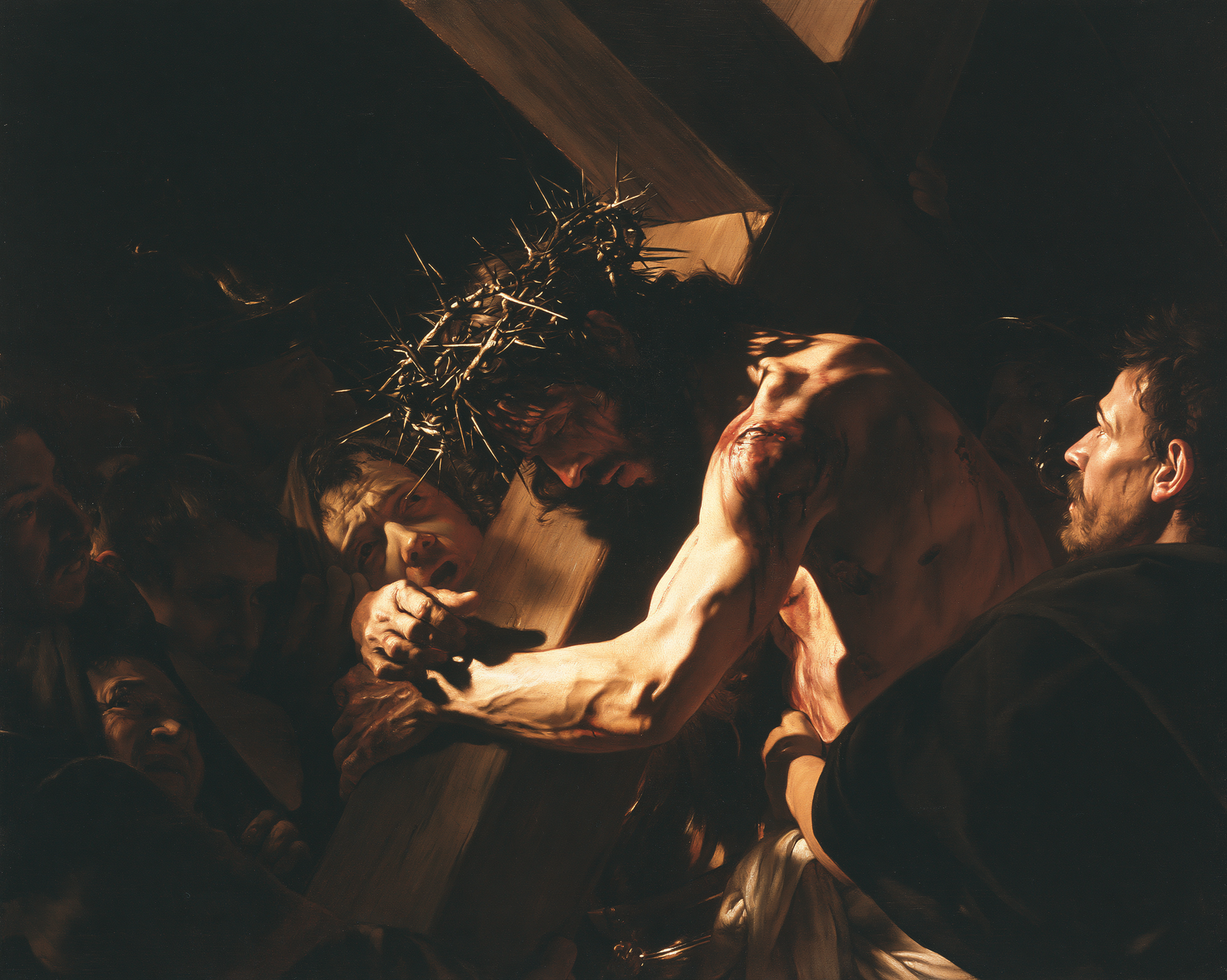 Le Chemin de croix — Caravage - ténébrisme · Paysage n° 6 — aperçu de la finition sélectionnée