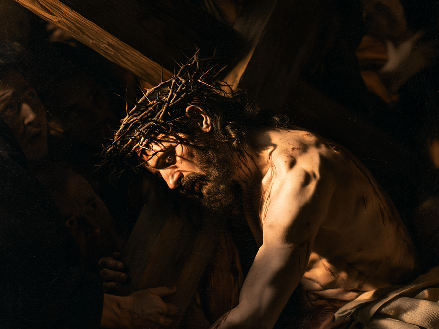 Le Chemin de croix — Caravage - ténébrisme · Paysage n° 8