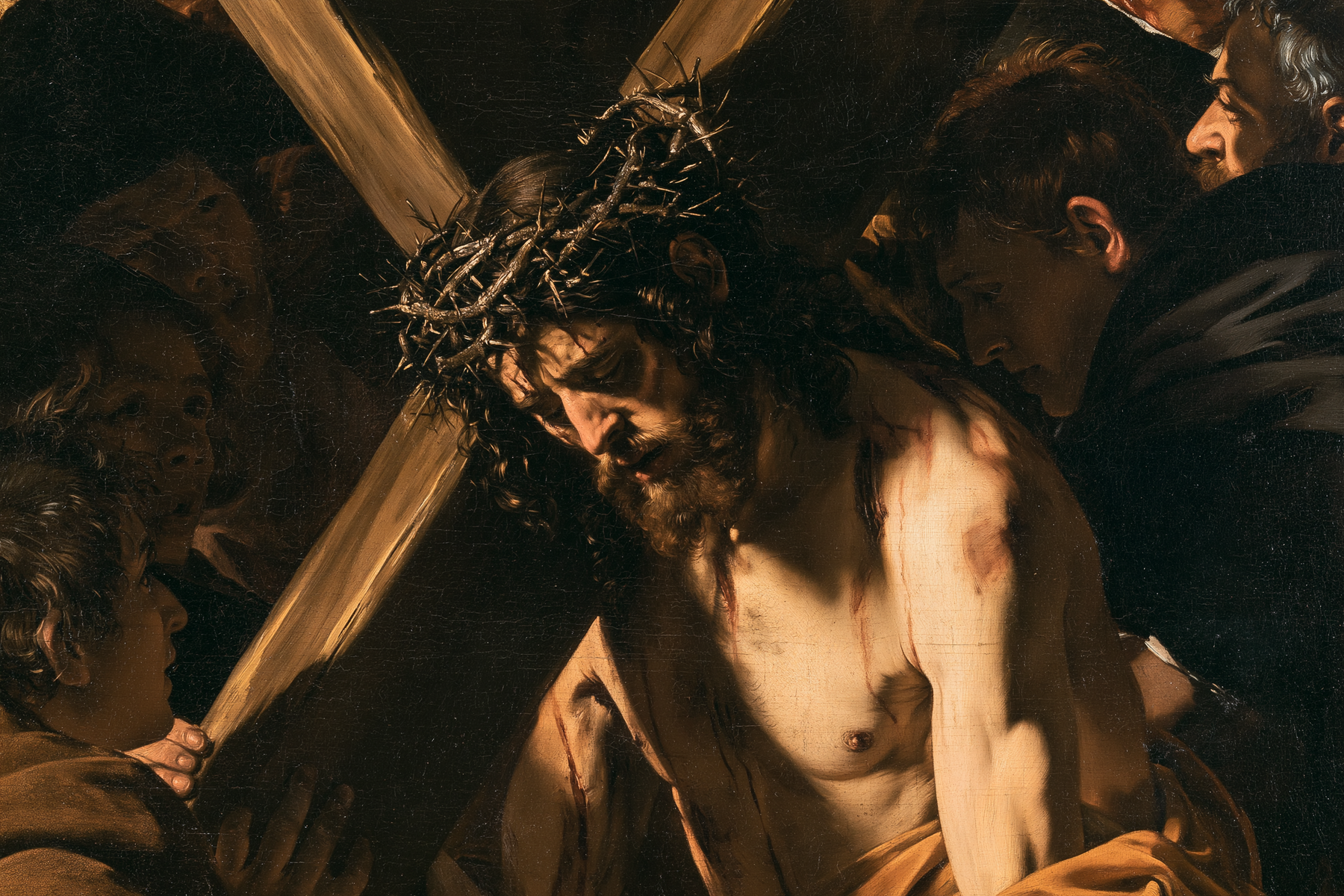 Le Chemin de croix — Caravage - ténébrisme · Paysage n° 10 — aperçu de la finition sélectionnée
