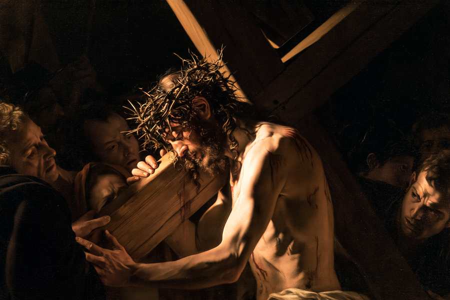 Le Chemin de croix — Caravage - ténébrisme · Paysage n° 12