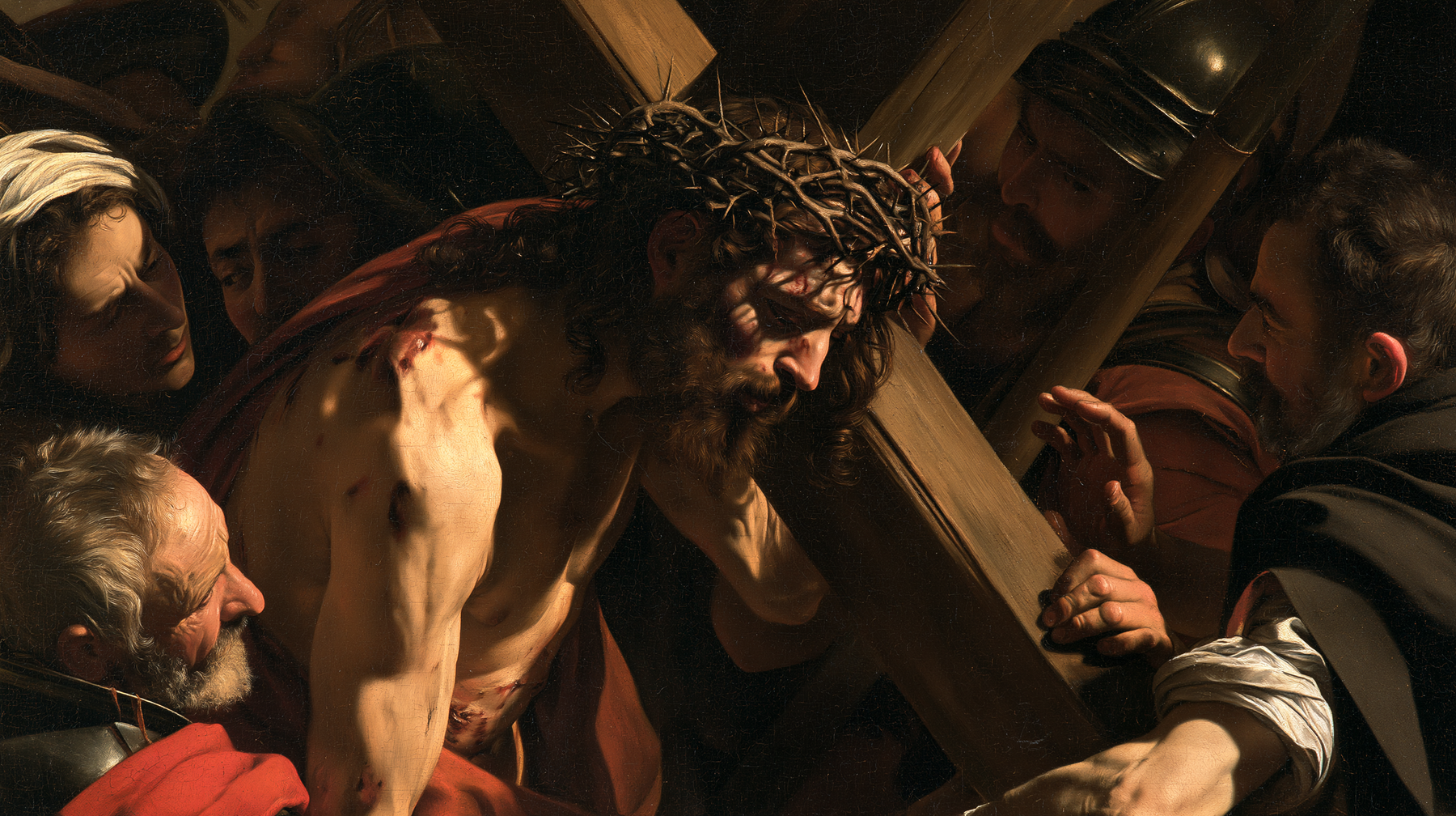 Le Chemin de croix — Caravage - ténébrisme · Paysage n° 13 — aperçu de la finition sélectionnée