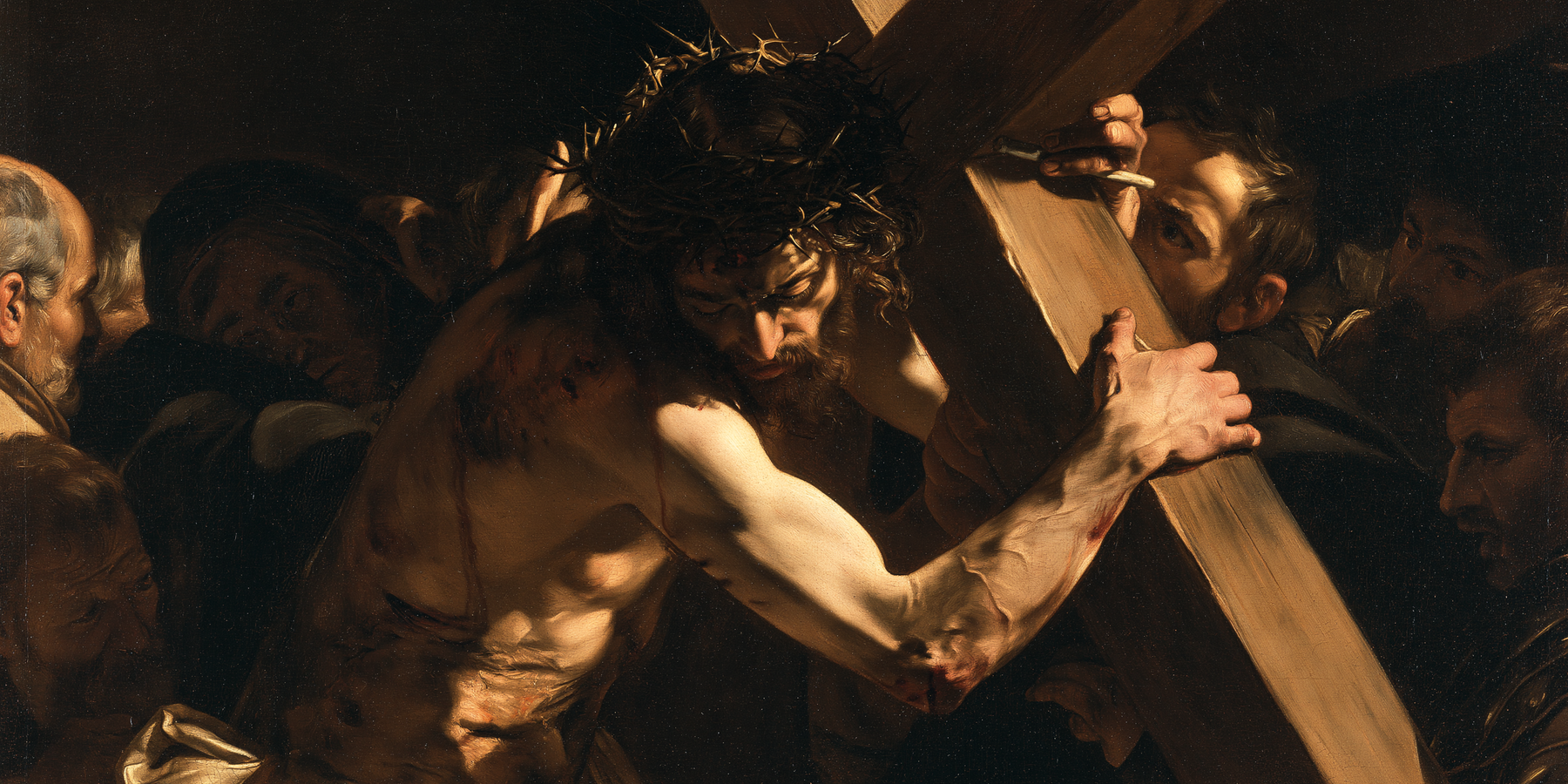 Le Chemin de croix — Caravage - ténébrisme · Paysage n° 17 — aperçu de la finition sélectionnée