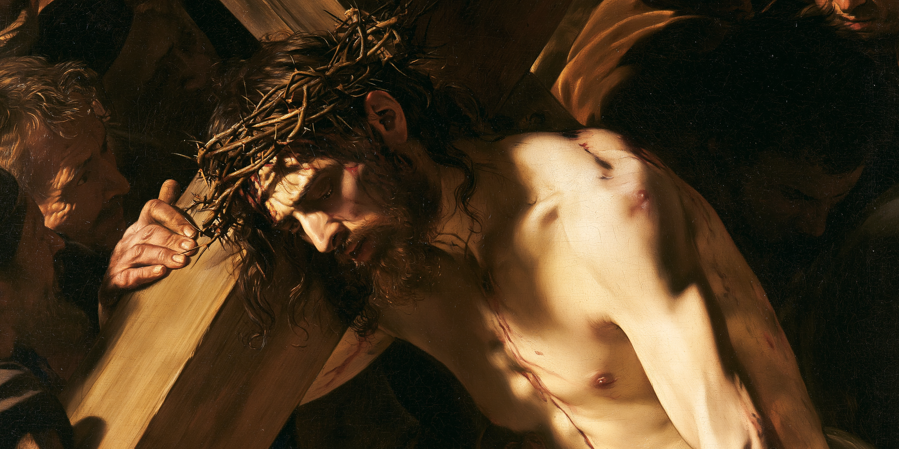 Le Chemin de croix — Caravage - ténébrisme · Paysage n° 18 — aperçu de la finition sélectionnée