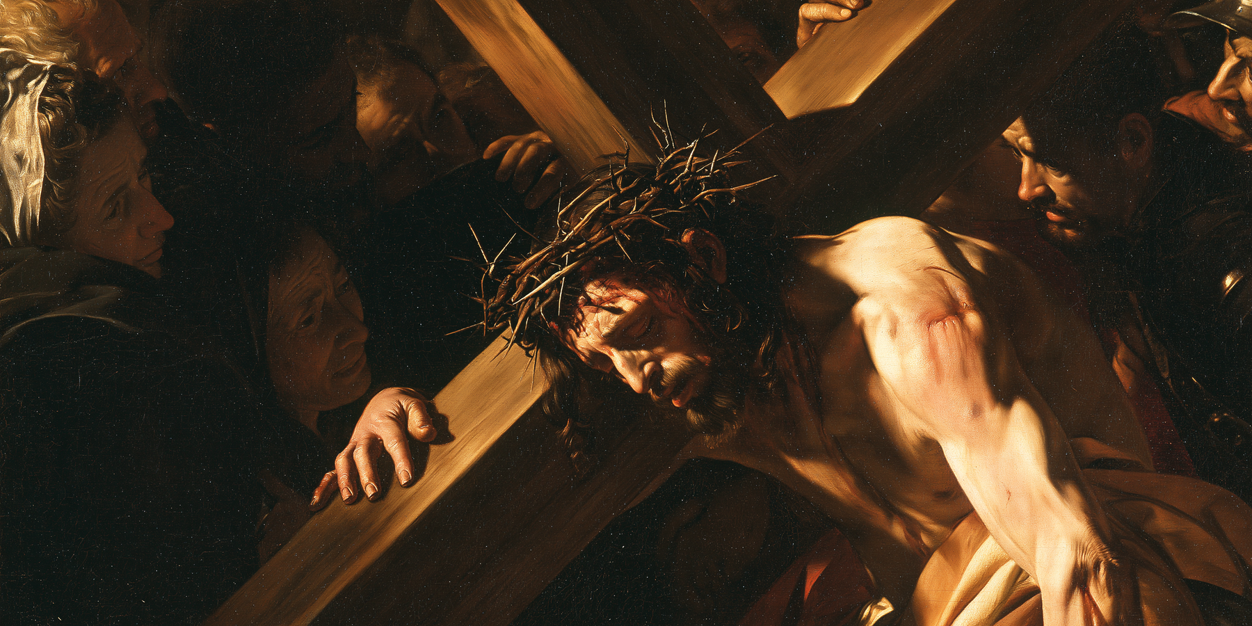 Le Chemin de croix — Caravage - ténébrisme · Paysage n° 21 — aperçu de la finition sélectionnée