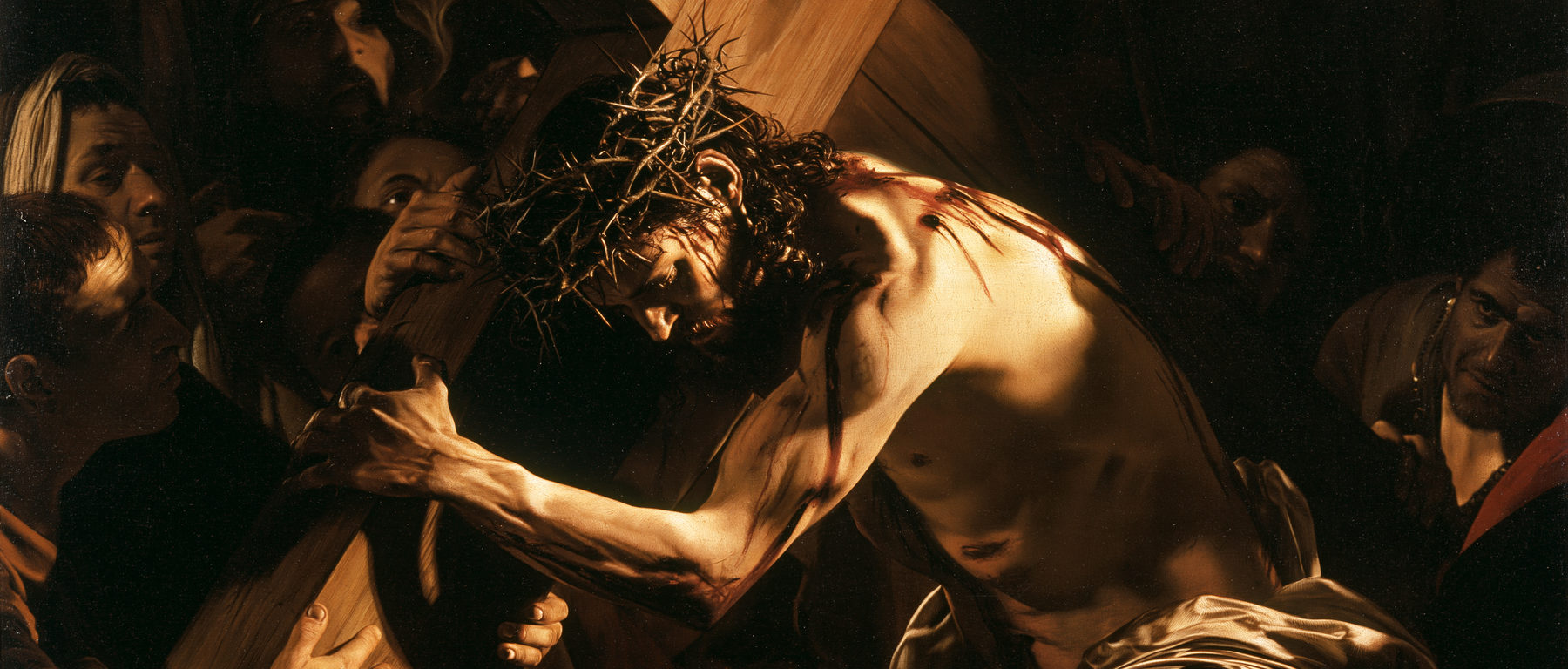 Le Chemin de croix — Caravage - ténébrisme · Paysage n° 22 — aperçu de la finition sélectionnée