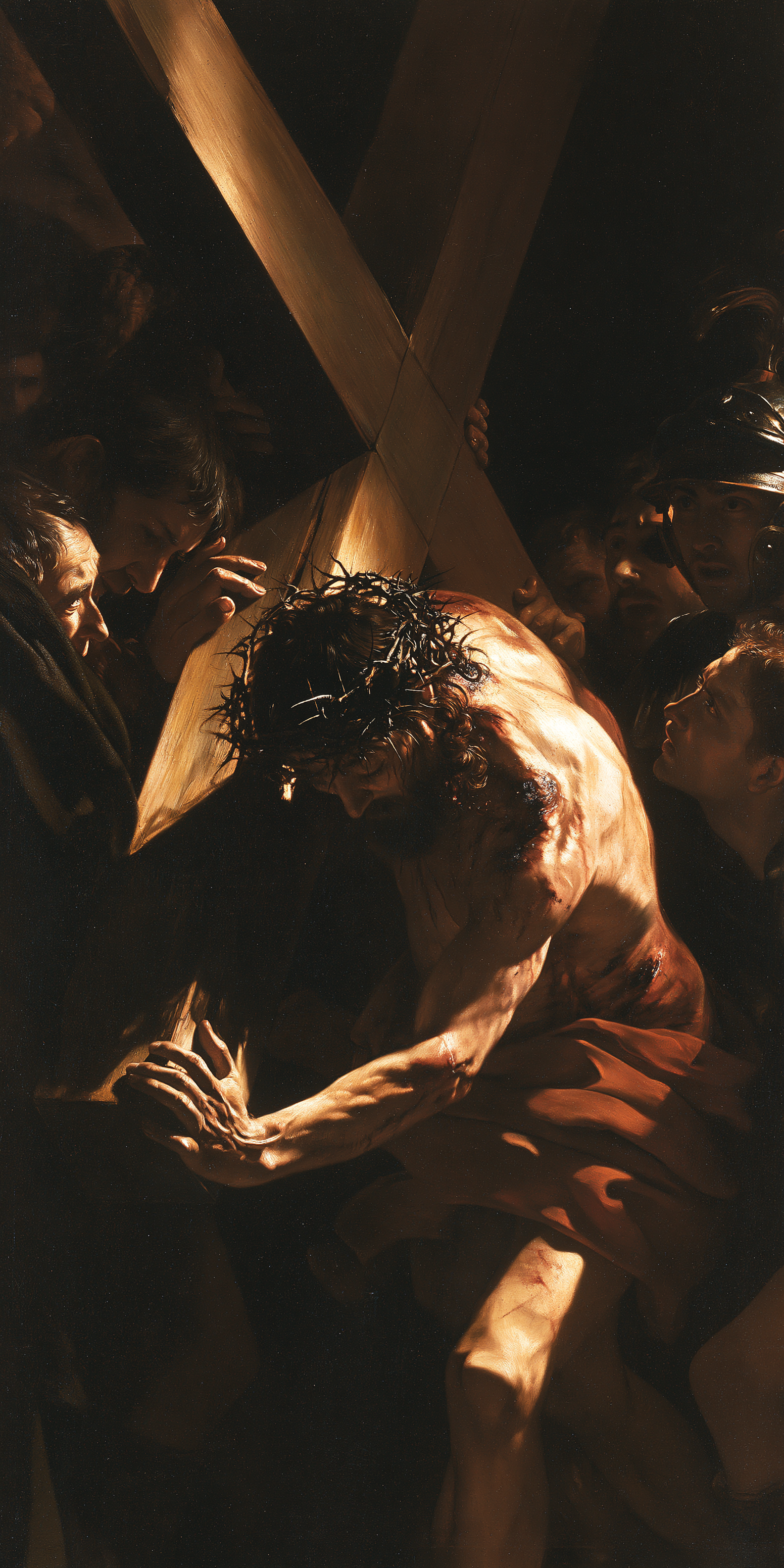 Le Chemin de croix — Caravage - ténébrisme · Portrait n° 1 — aperçu de la finition sélectionnée