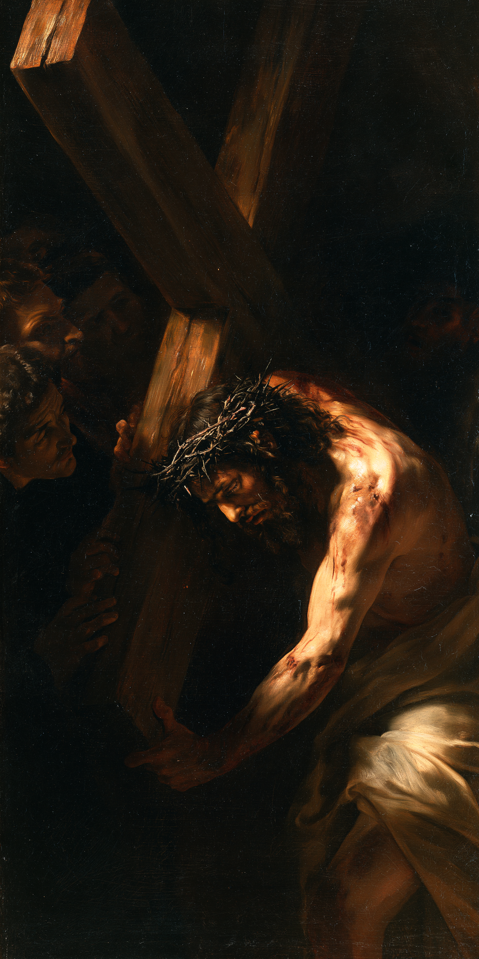 Le Chemin de croix — Caravage - ténébrisme · Portrait n° 2 — aperçu de la finition sélectionnée