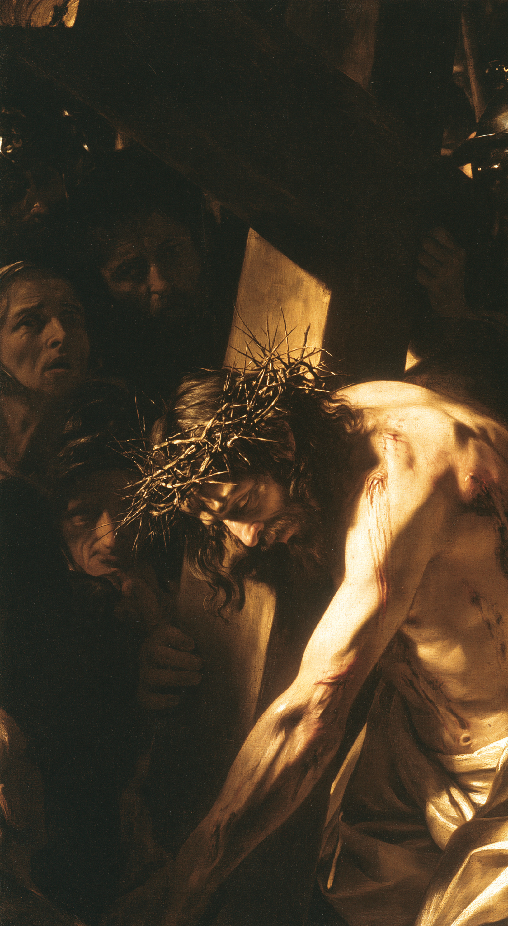 Le Chemin de croix — Caravage - ténébrisme · Portrait n° 3 — aperçu de la finition sélectionnée