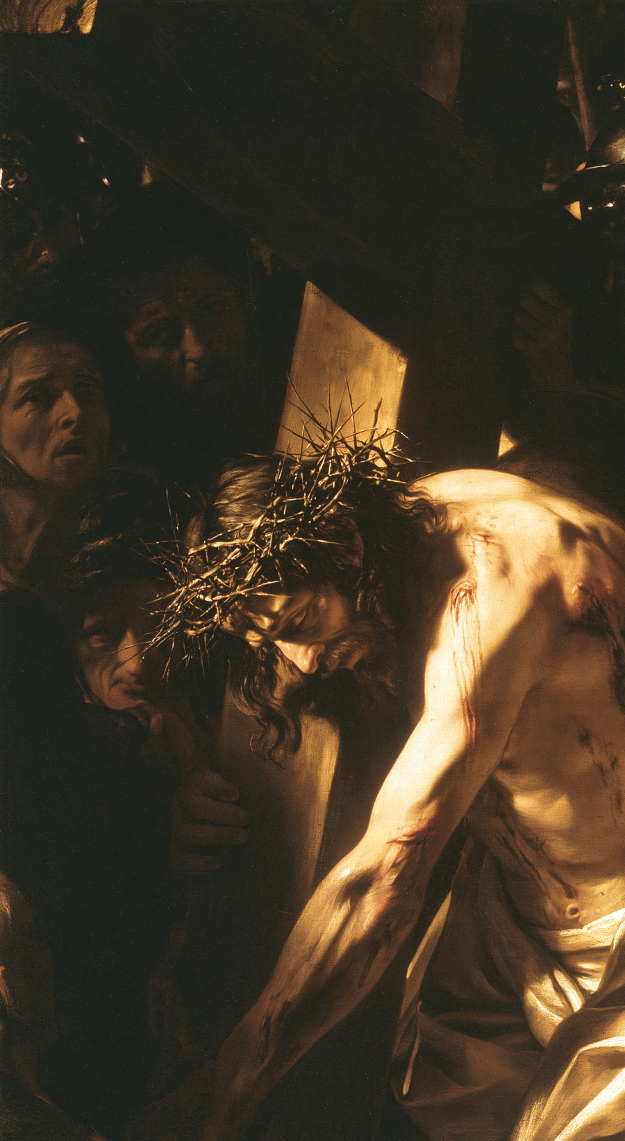 Le Chemin de croix — Caravage - ténébrisme · Portrait n° 3