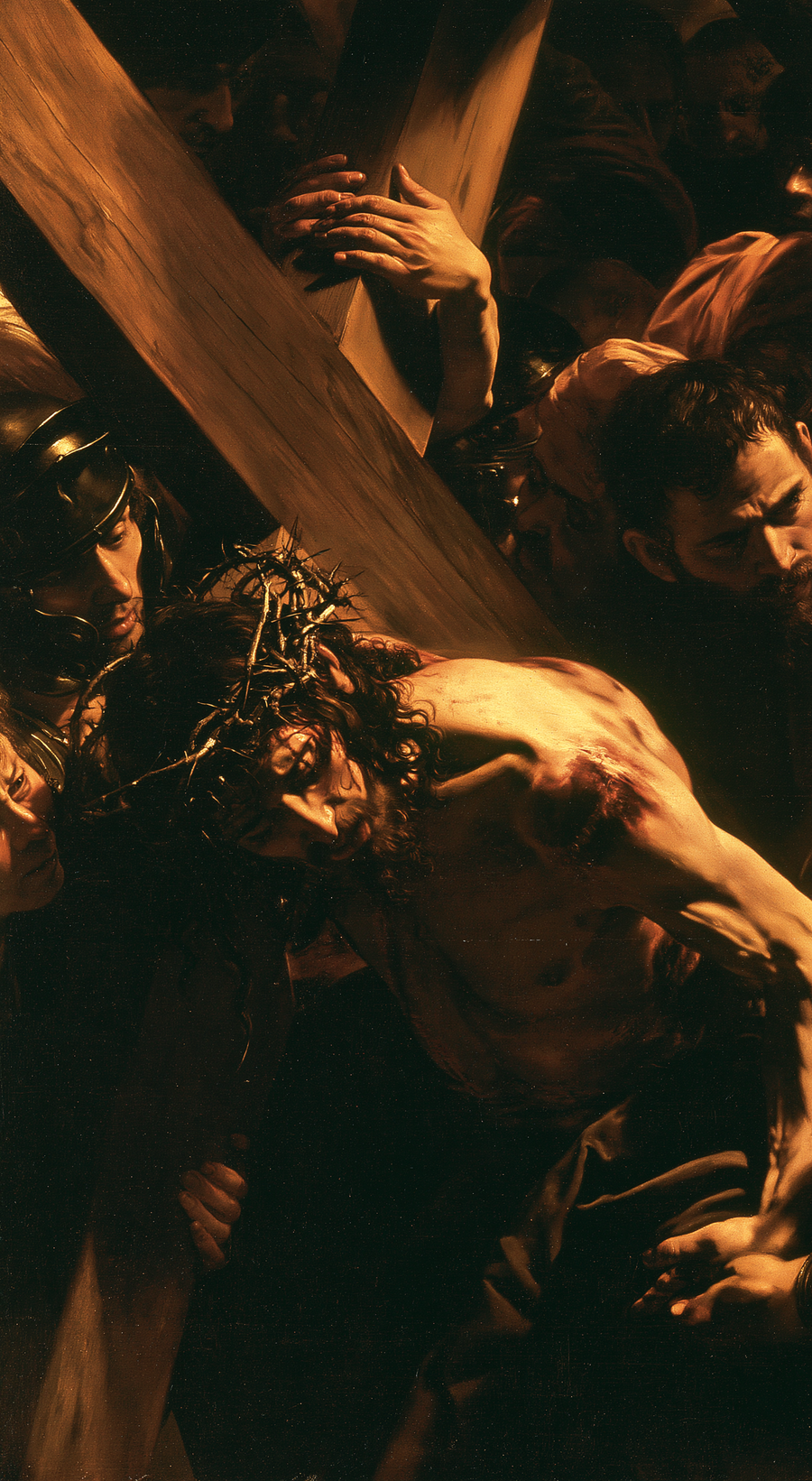 Le Chemin de croix — Caravage - ténébrisme · Portrait n° 5