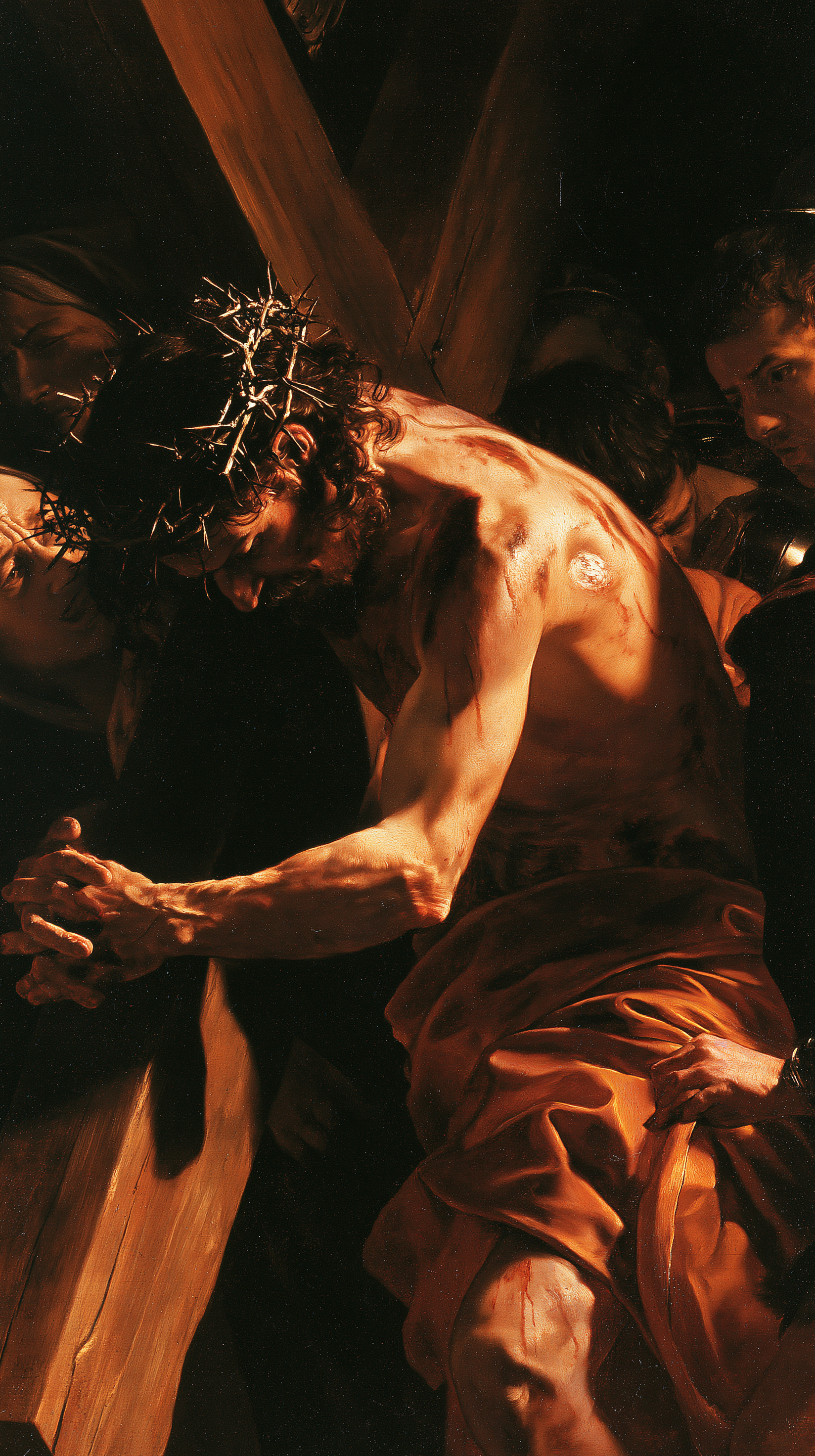 Le Chemin de croix — Caravage - ténébrisme · Portrait n° 7 — aperçu de la finition sélectionnée