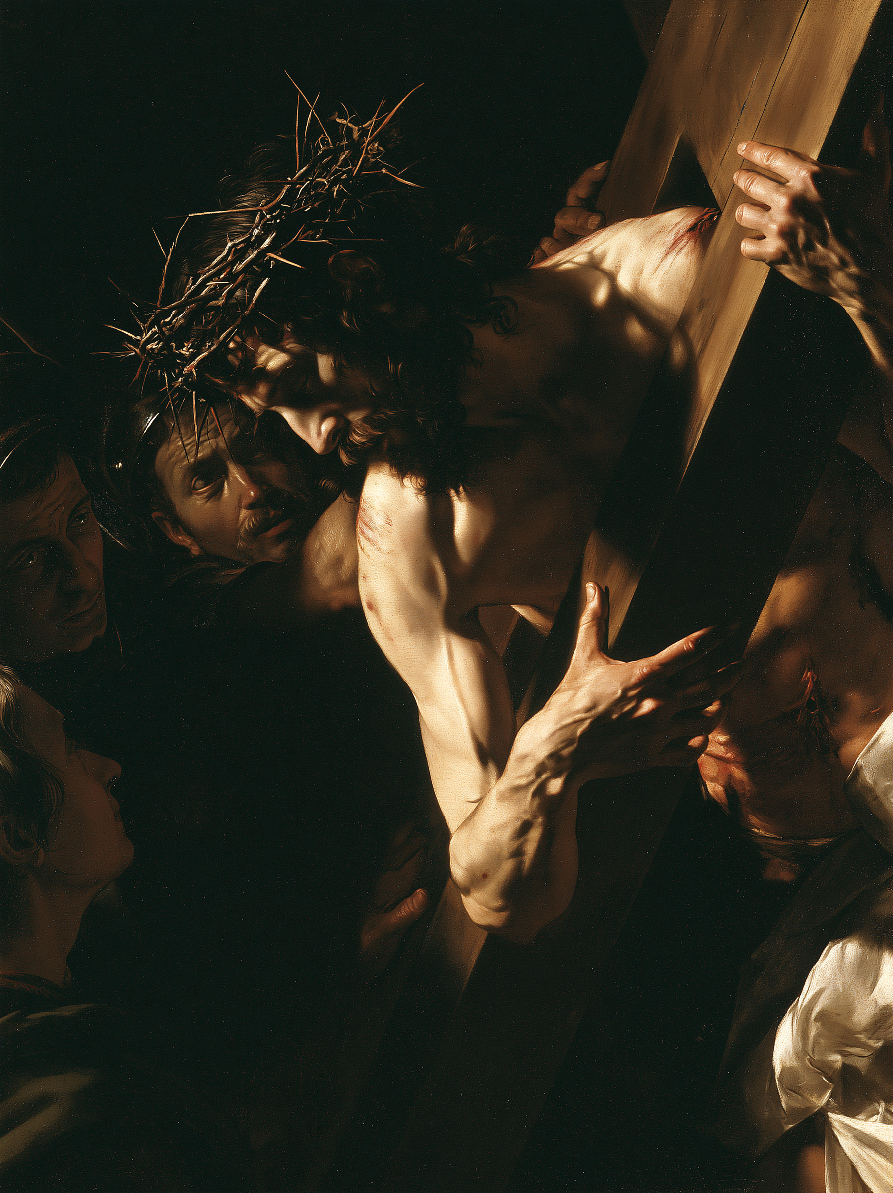 Le Chemin de croix — Caravage - ténébrisme · Portrait n° 11 — aperçu de la finition sélectionnée