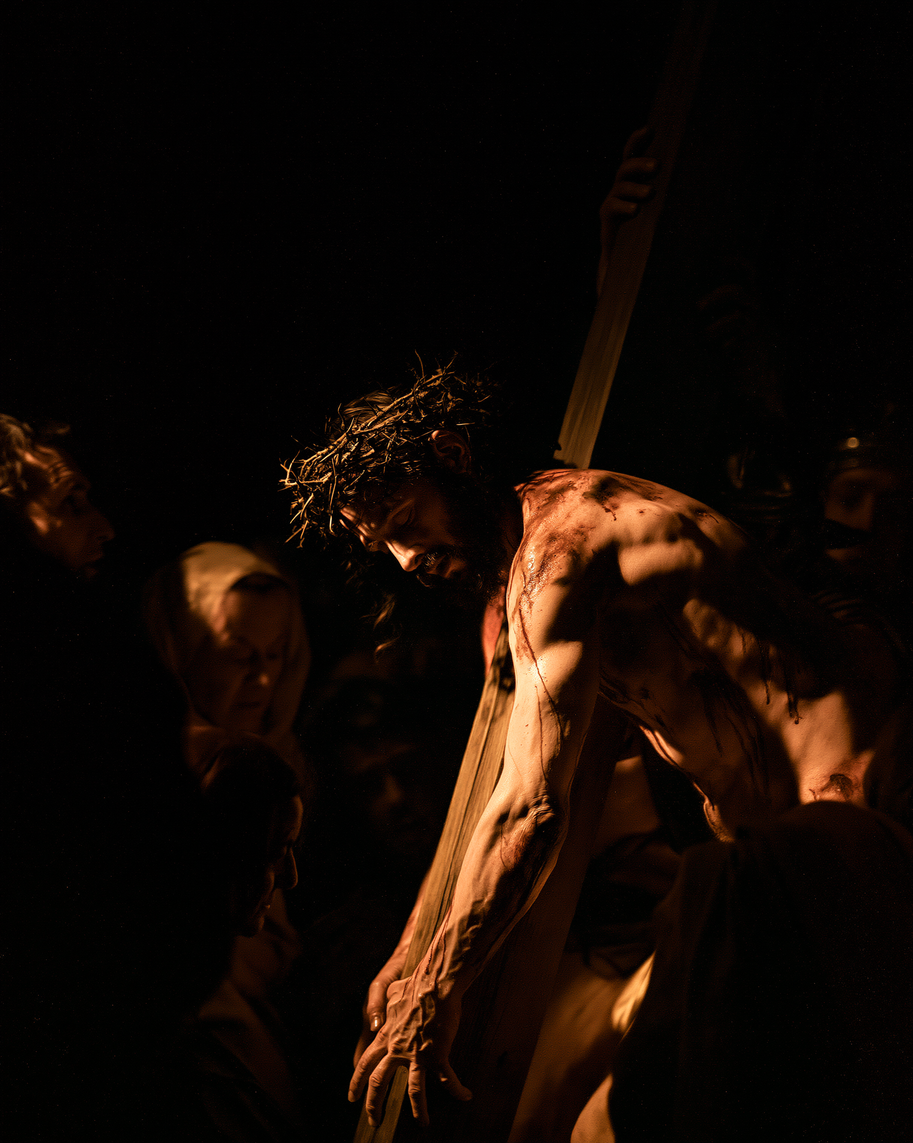 Le Chemin de croix — Caravage - ténébrisme · Portrait n° 14 — aperçu de la finition sélectionnée