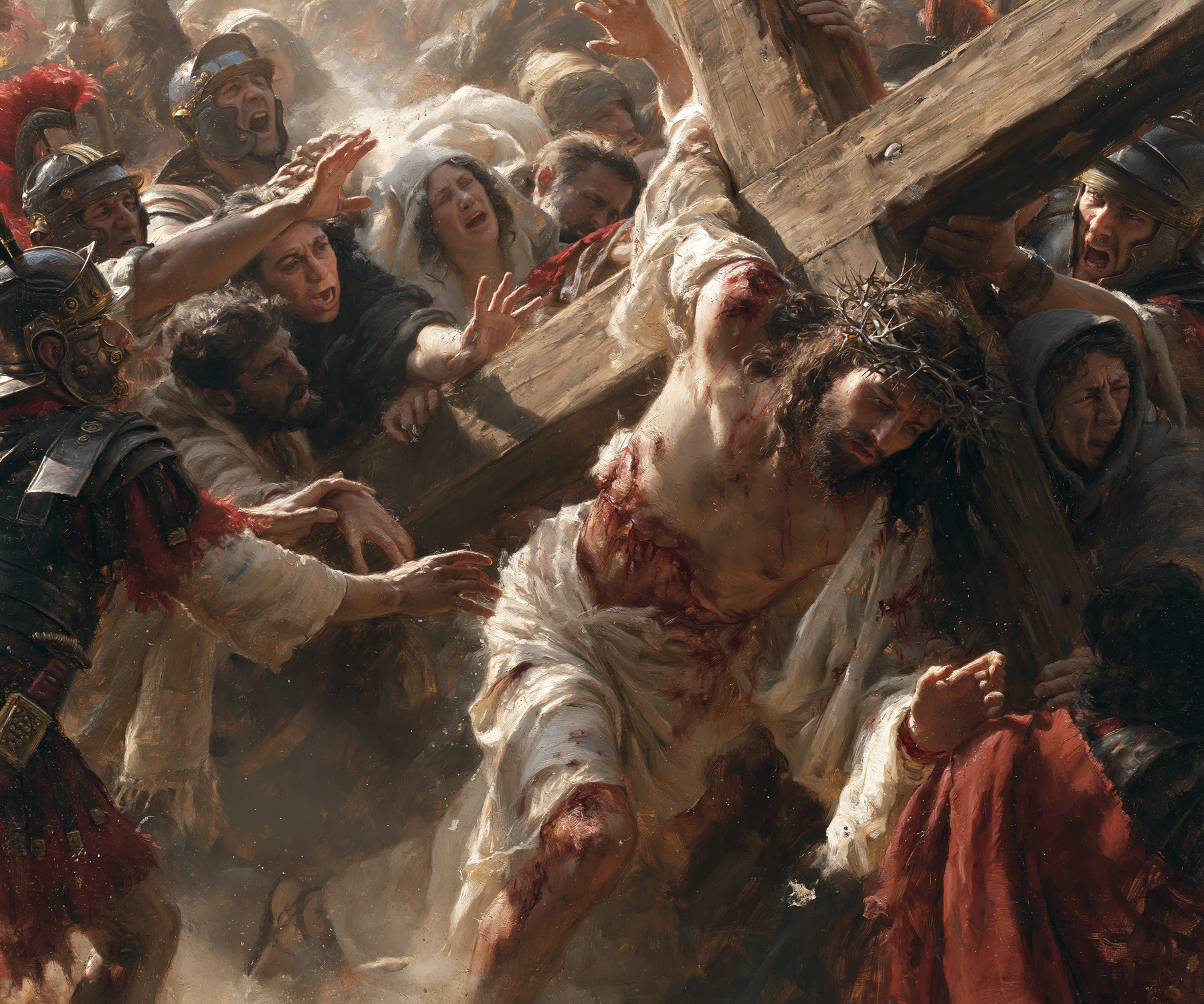 Le Chemin de croix — Explosion de mouvement · Paysage n° 5 — aperçu de la finition sélectionnée