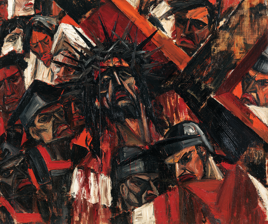 Le Chemin de croix — Expressionniste · Paysage n° 3