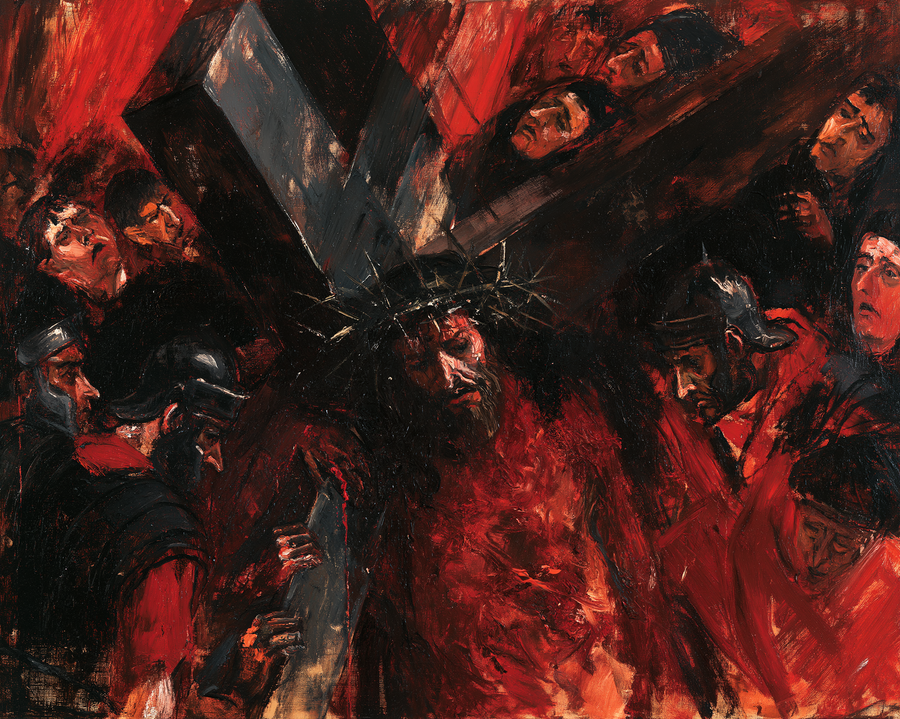 Le Chemin de croix — Expressionniste · Paysage n° 5