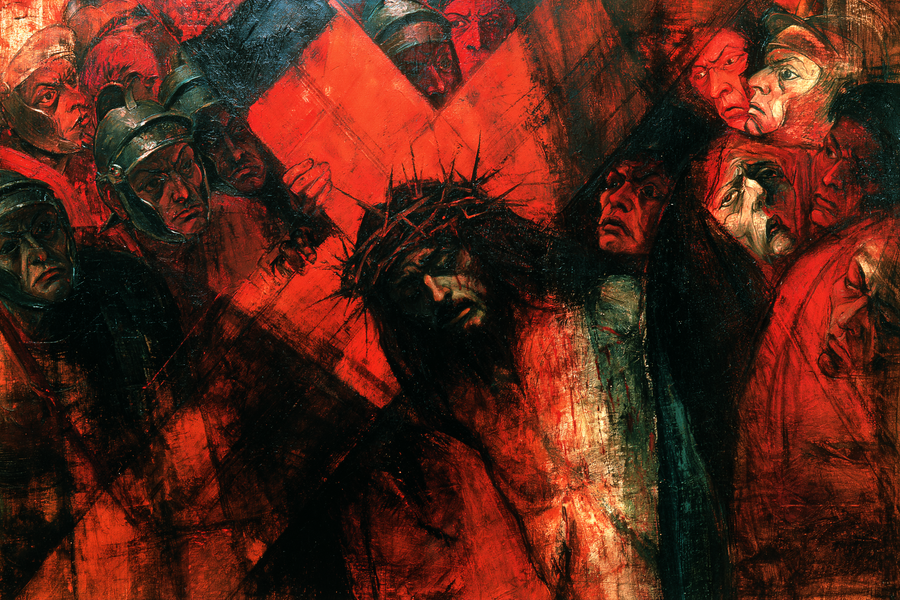 Le Chemin de croix — Expressionniste · Paysage n° 11