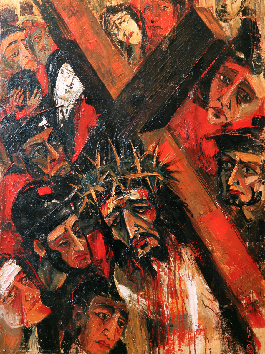 Le Chemin de croix — Expressionniste · Portrait n° 14