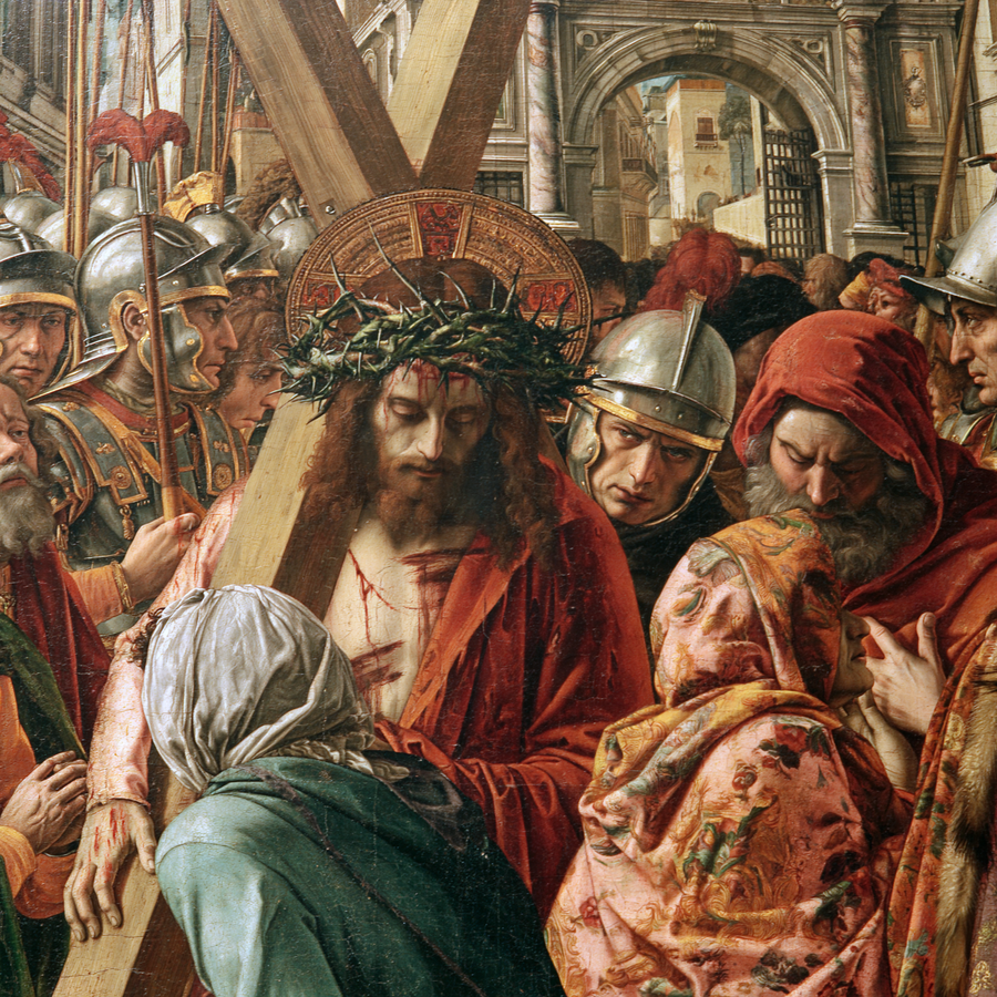 Le Chemin de croix — Renaissance florentine · Carré n° 1