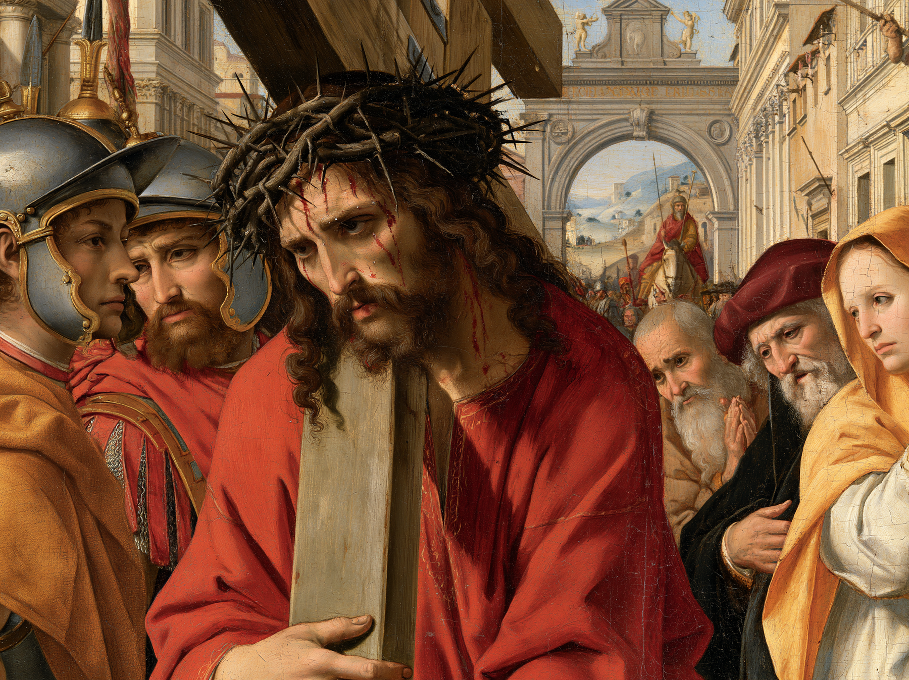 Le Chemin de croix — Renaissance florentine · Paysage n° 10 — aperçu de la finition sélectionnée