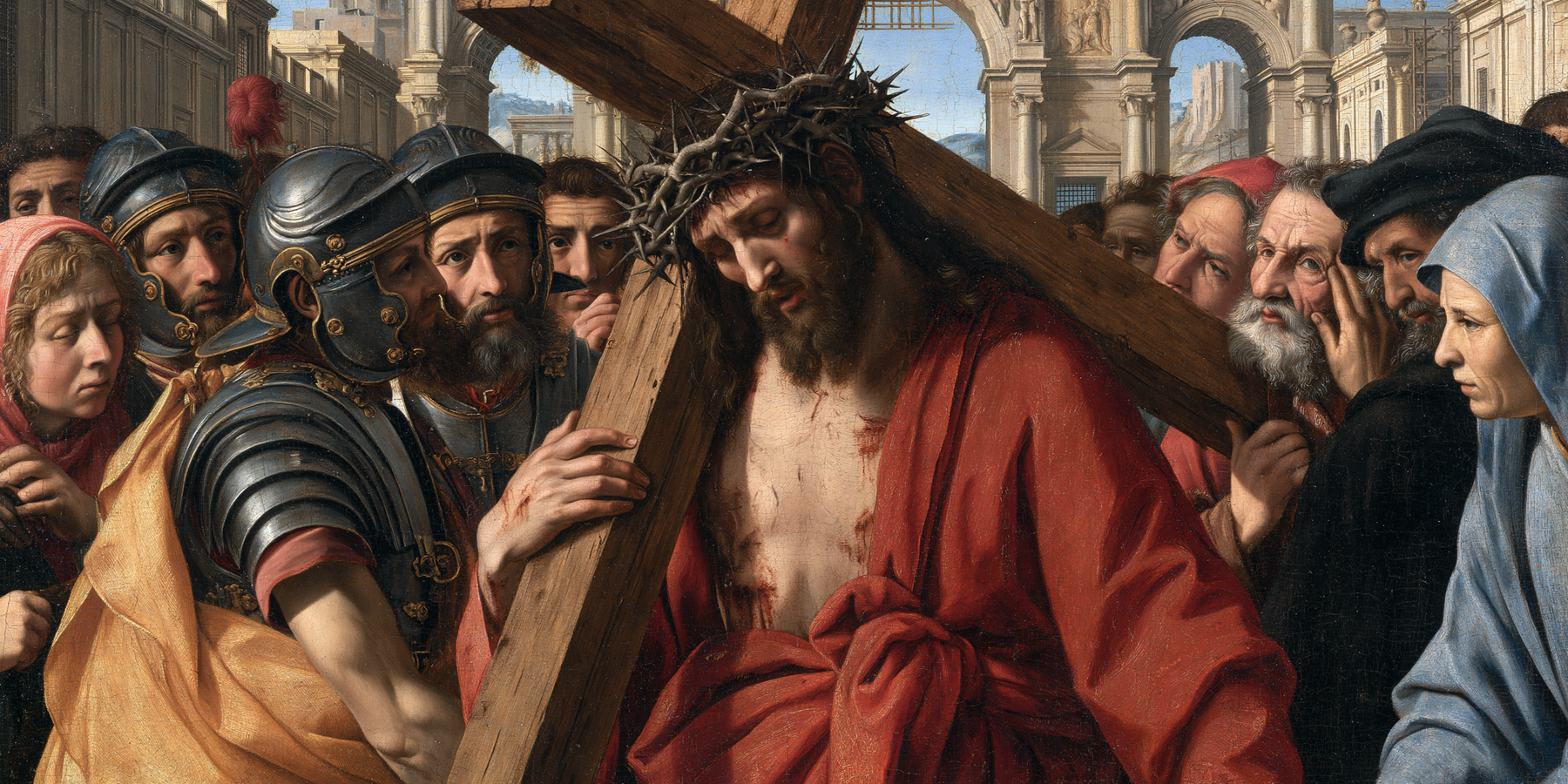 Le Chemin de croix — Renaissance florentine · Paysage n° 21 — aperçu de la finition sélectionnée
