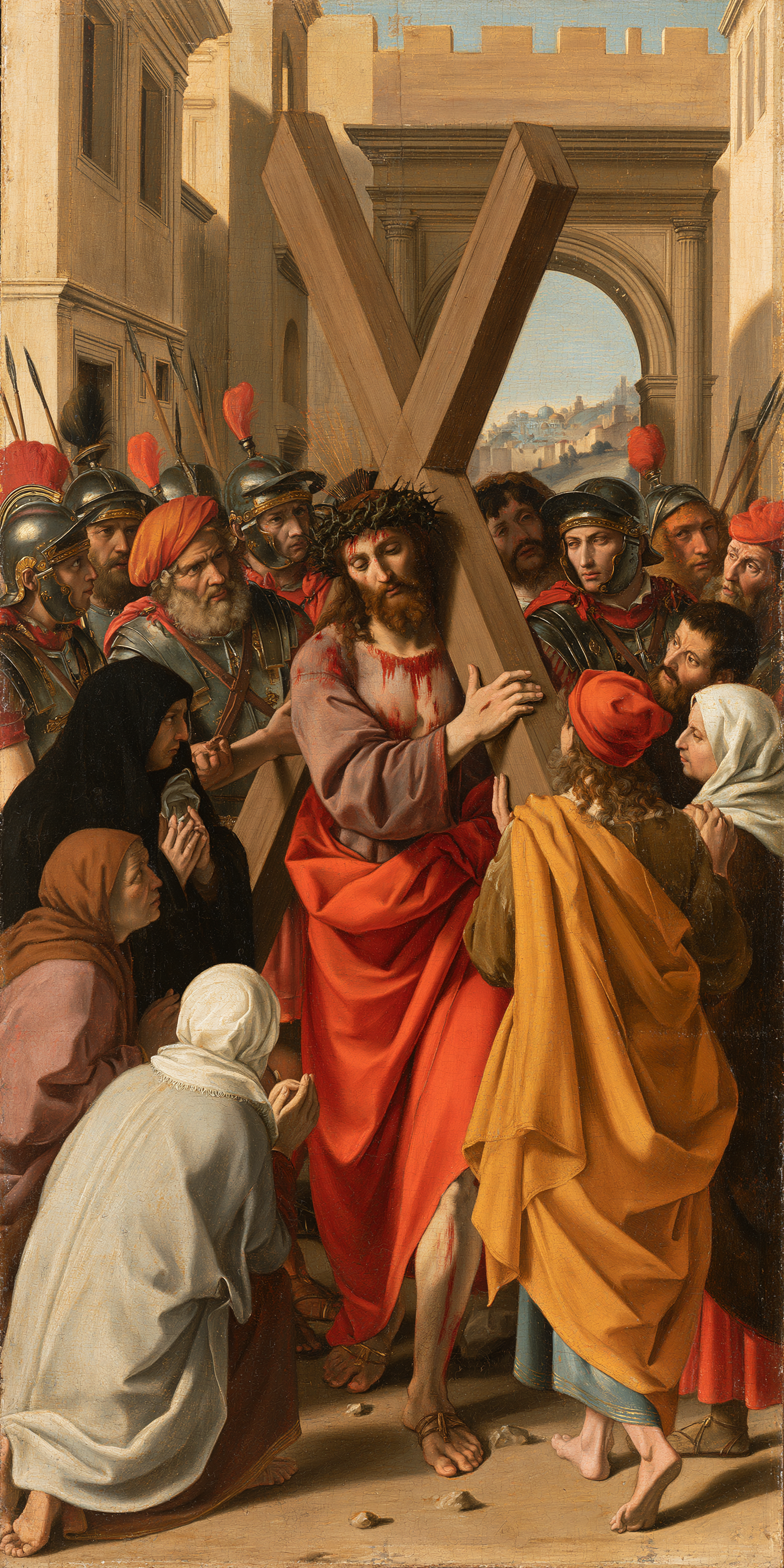 Le Chemin de croix — Renaissance florentine · Portrait n° 1 — aperçu de la finition sélectionnée